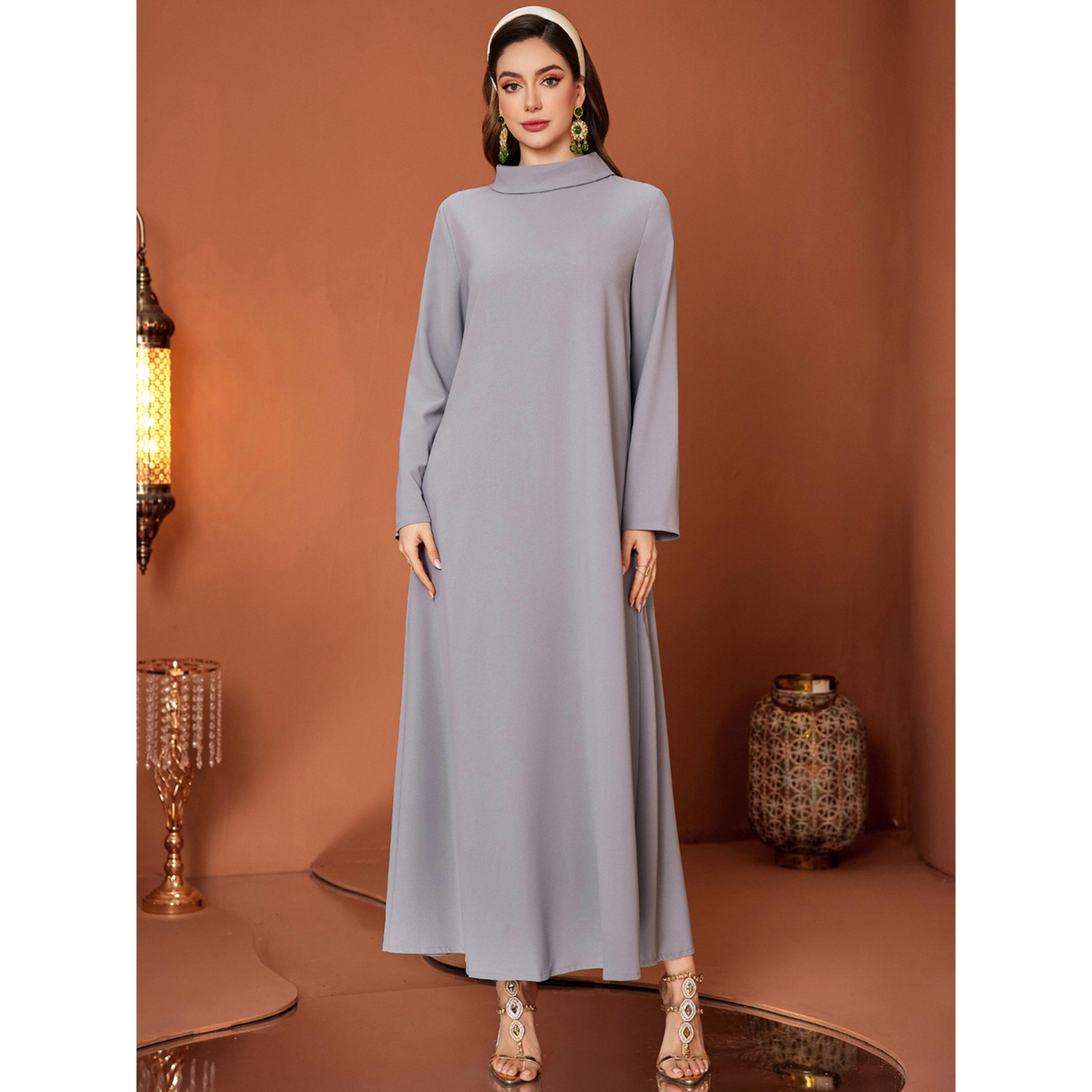 طقم نسائي كيمونو وفستان داخلي مزين بالفصوص-women-arabicclothing-sets-image-5