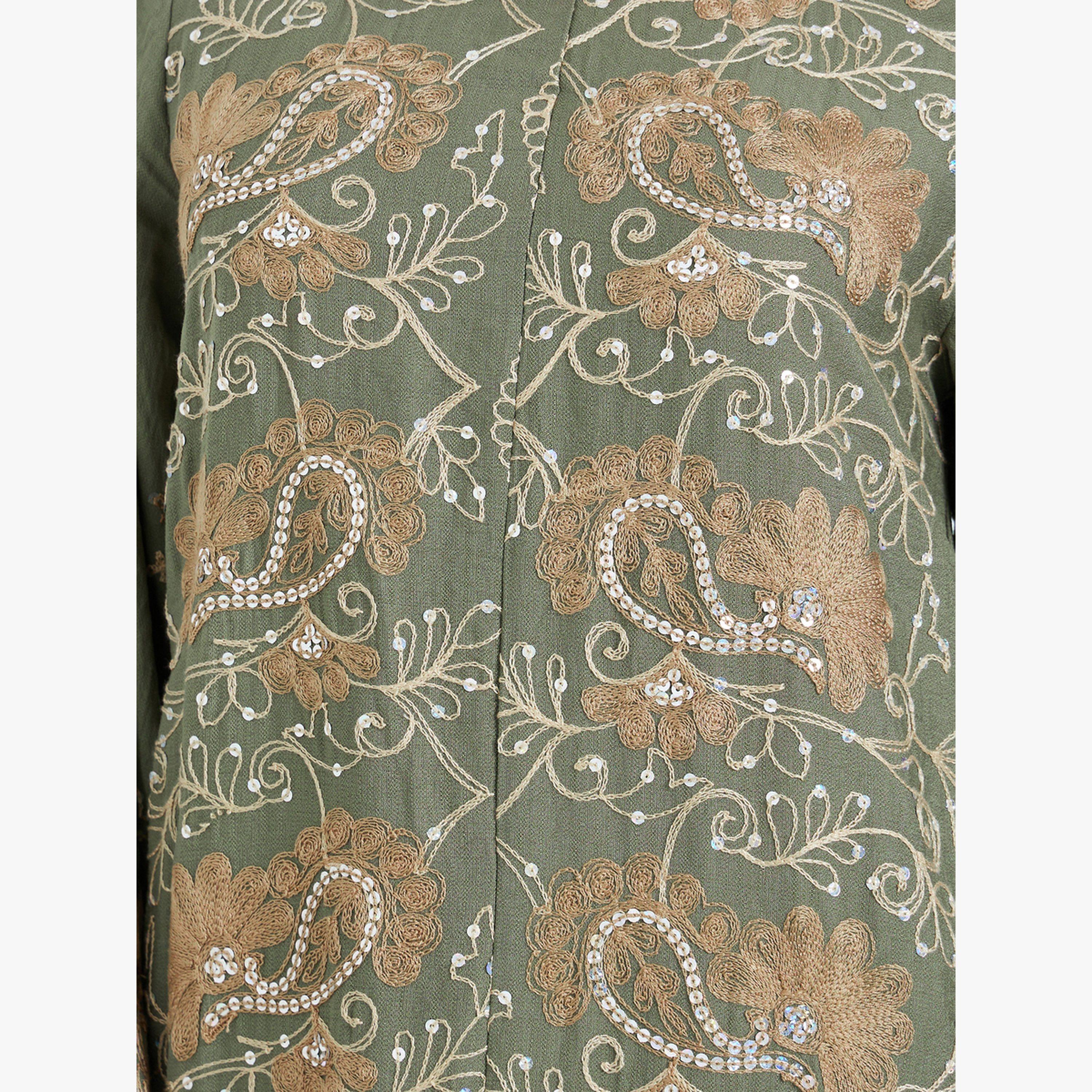 جلابية مطرزة بياقة مربعة-women-arabicclothing-jalabiyas-image-5