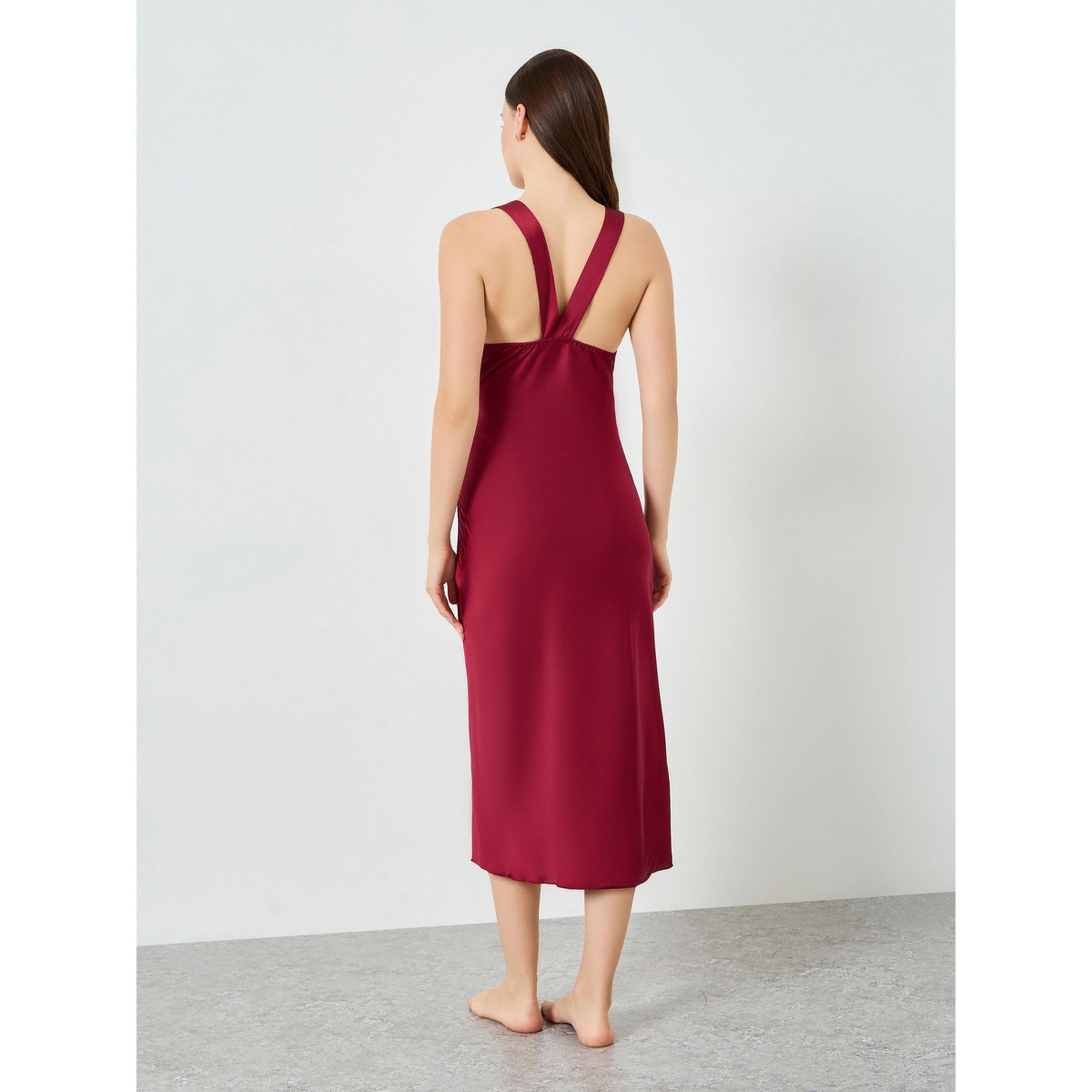 قميص نوم قصير بحواف دانتيل-women-clothing-nightwear-nighties-image-4