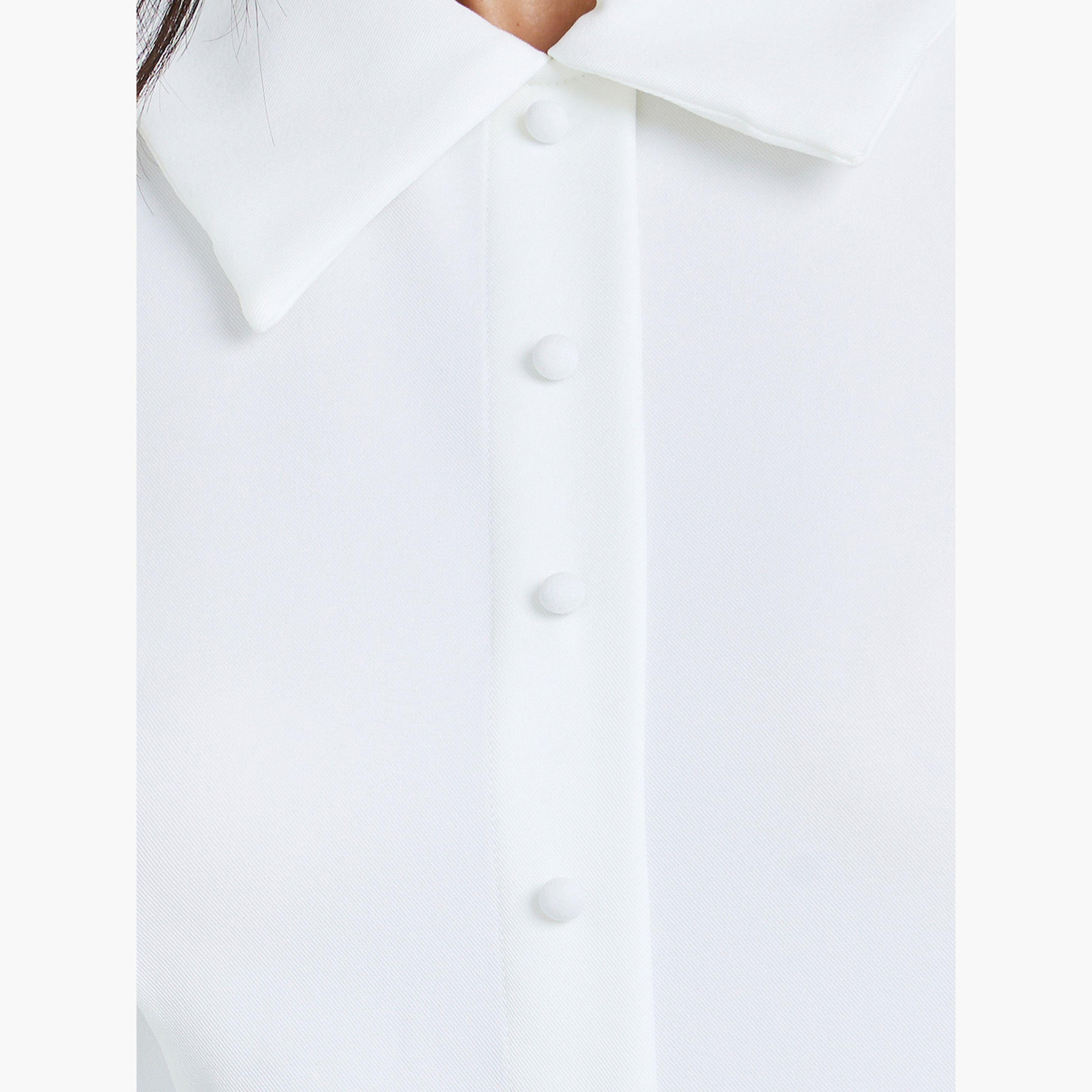 Styli Off-White Sleeveless Blazer Midi Dress-women-clothing-dresses-image-4