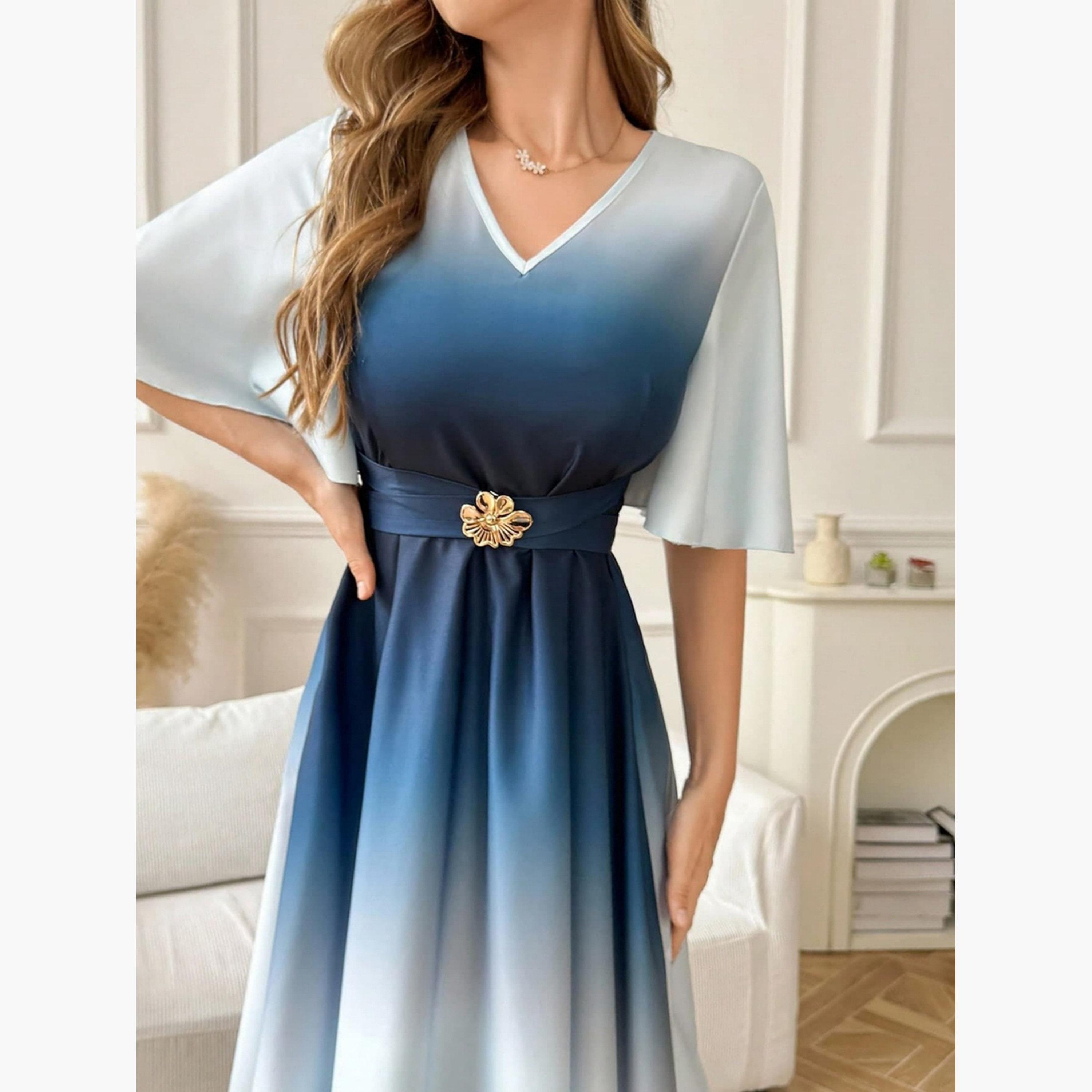 Take Two Women Ombre Asymmetric Hem Midi Dress-women-clothing-dresses-image-6