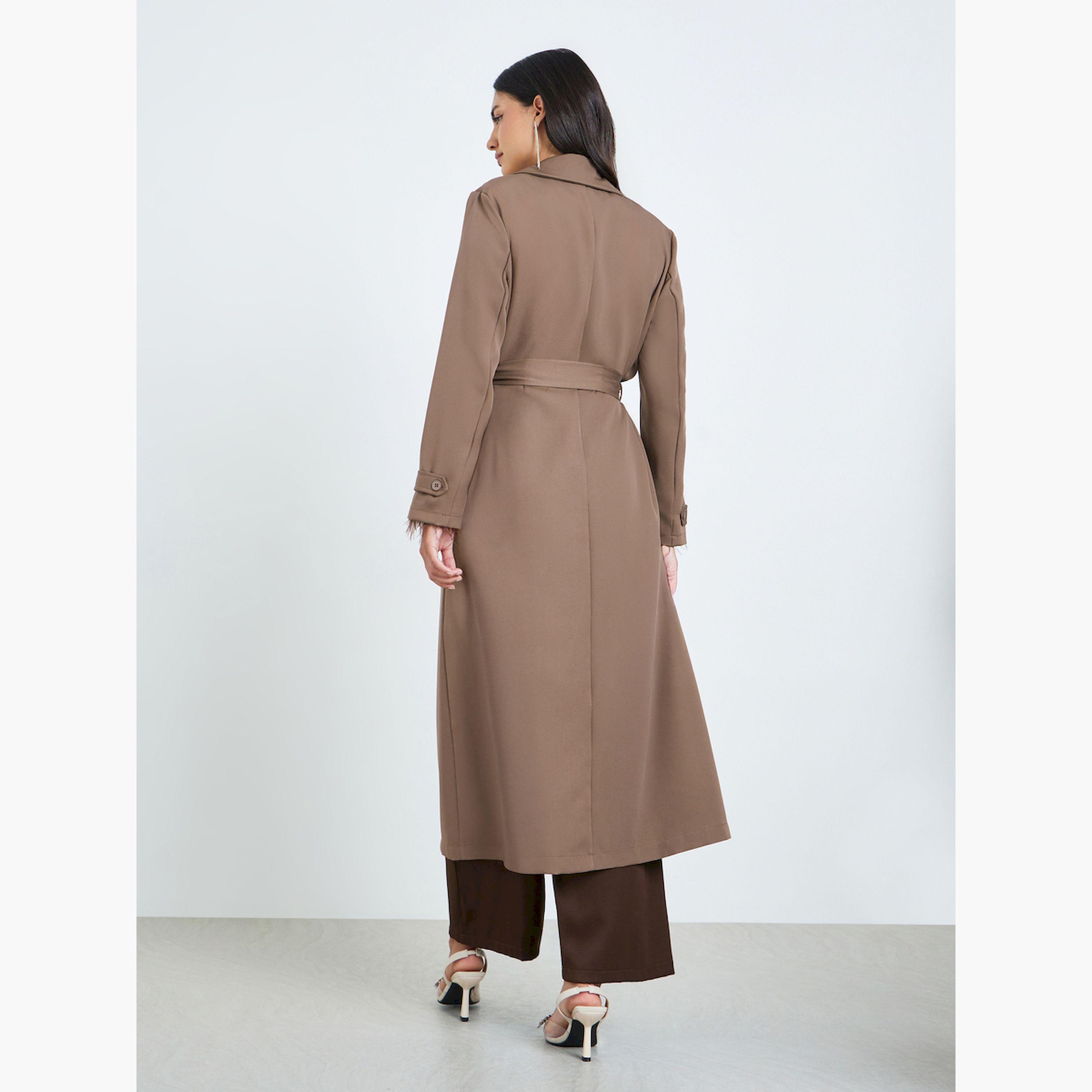 كيمونو بحزام وقصة عادية-women-clothing-coatsandjackets-coats-image-4