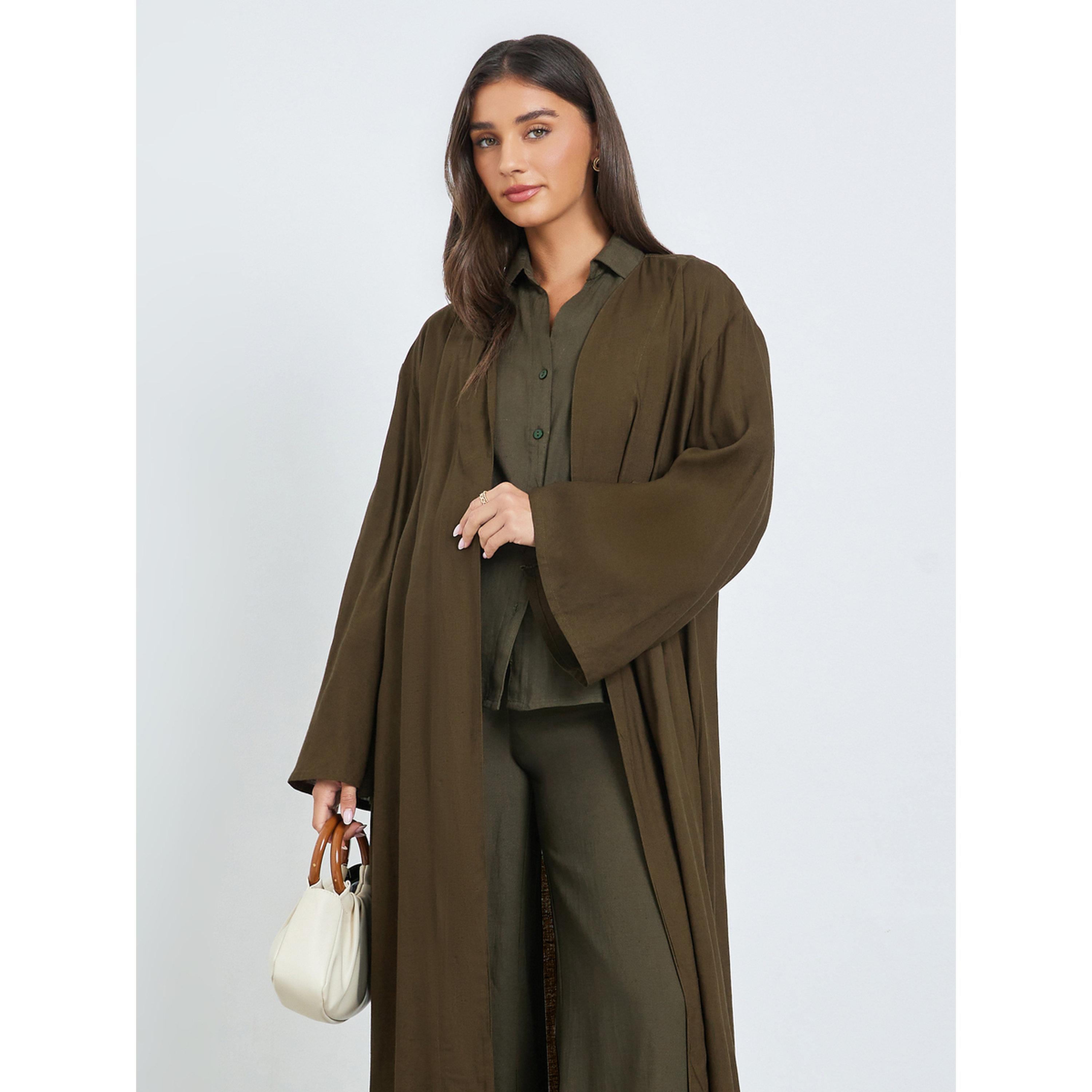 كيمونو مفتوح من الأمام بقصة عادية-women-clothing-coatsandjackets-coats-image-2
