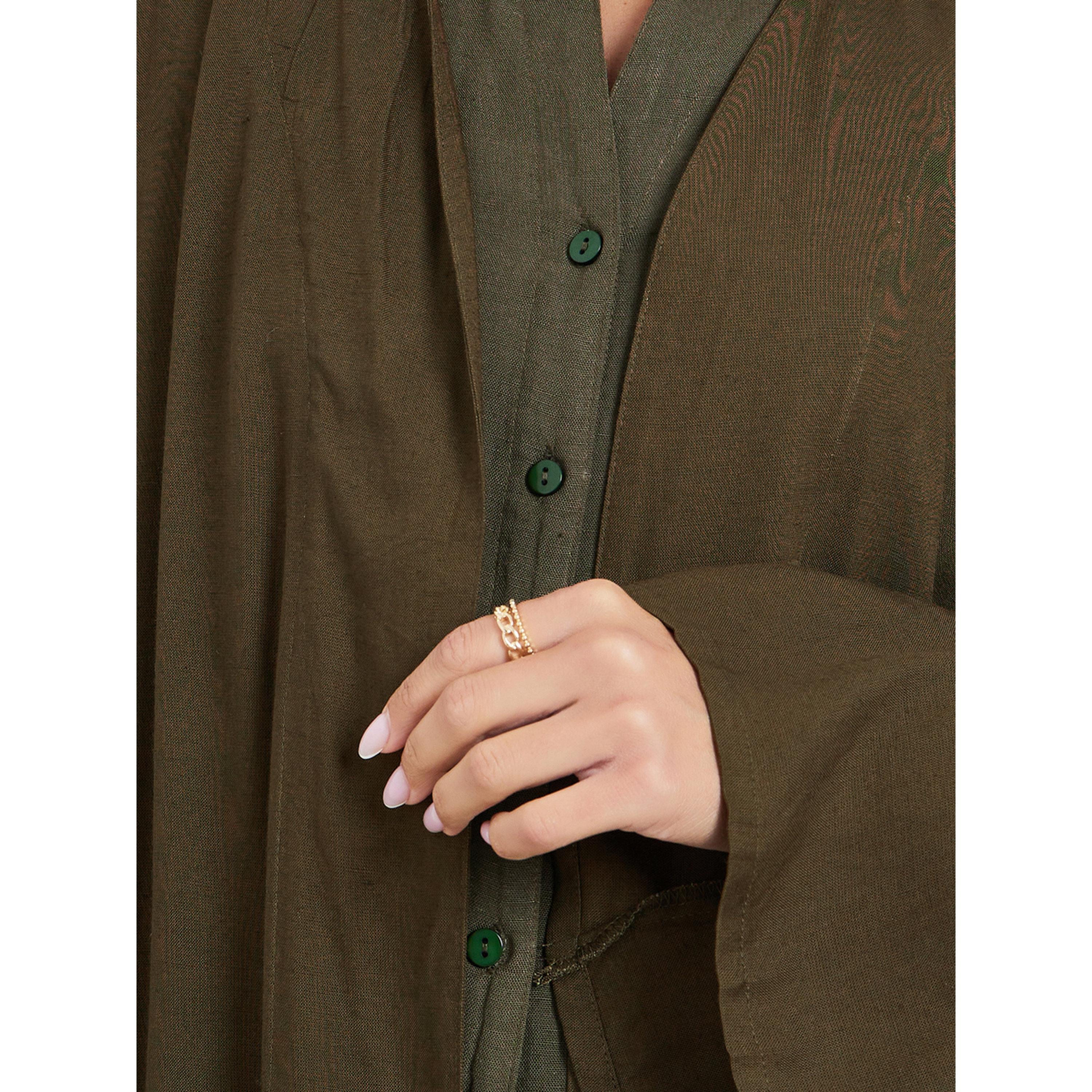 كيمونو مفتوح من الأمام بقصة عادية-women-clothing-coatsandjackets-coats-image-4