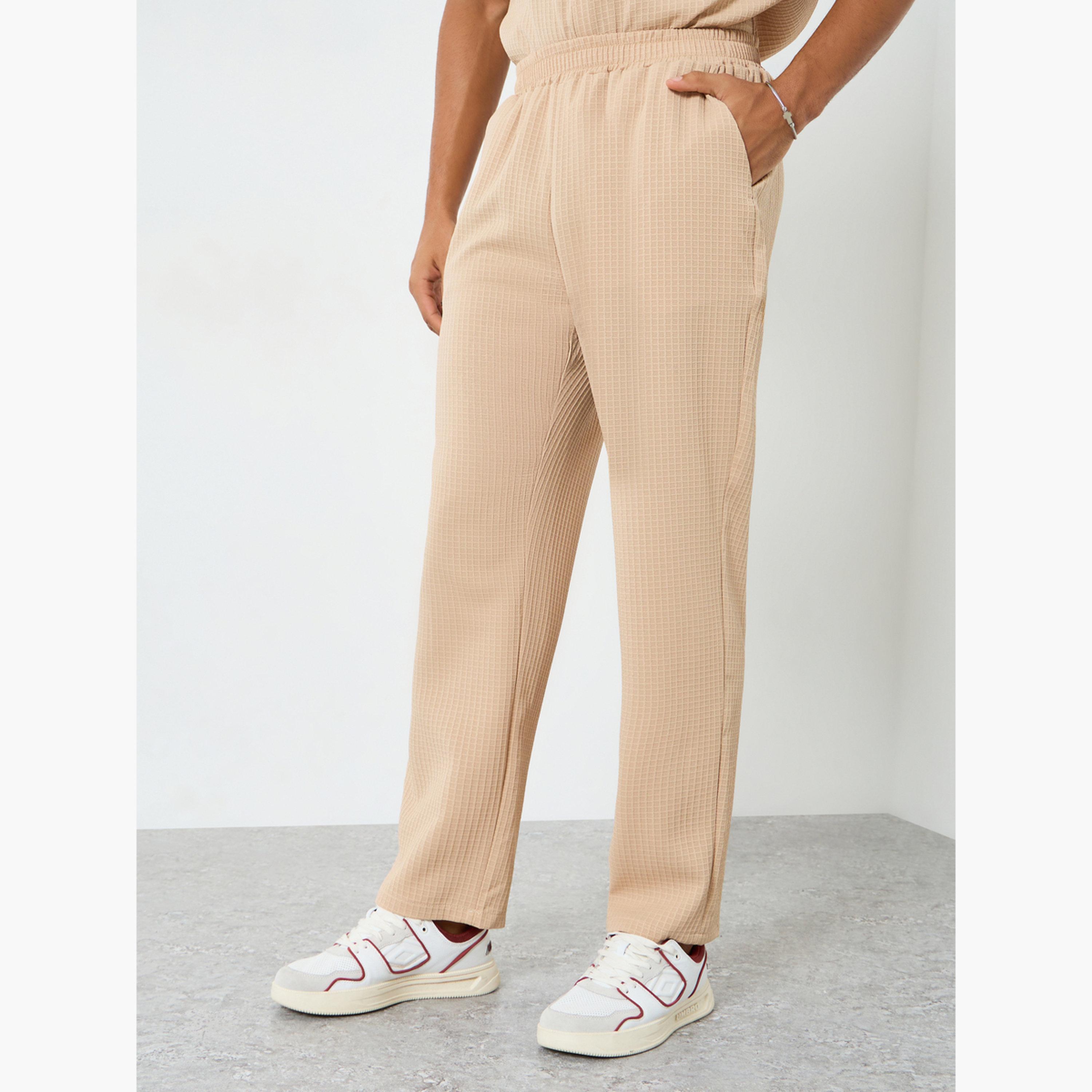 Take Two Men Textured Spread Collar Shirt and Pants Co-Ords-men-clothing-coordsets-image-4