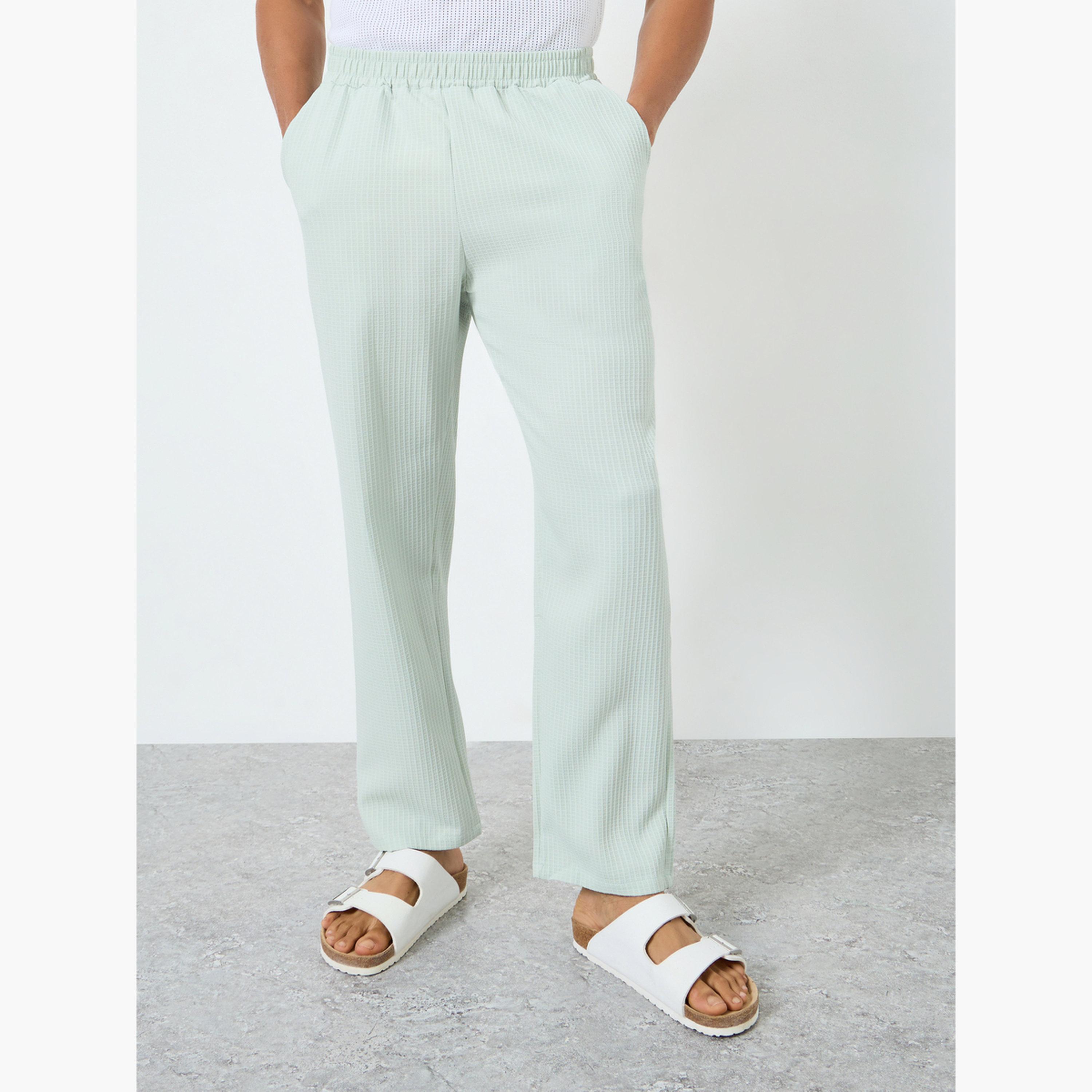 Take Two Men Textured Spread Collar Shirt and Pants Co-Ords-men-clothing-coordsets-image-4