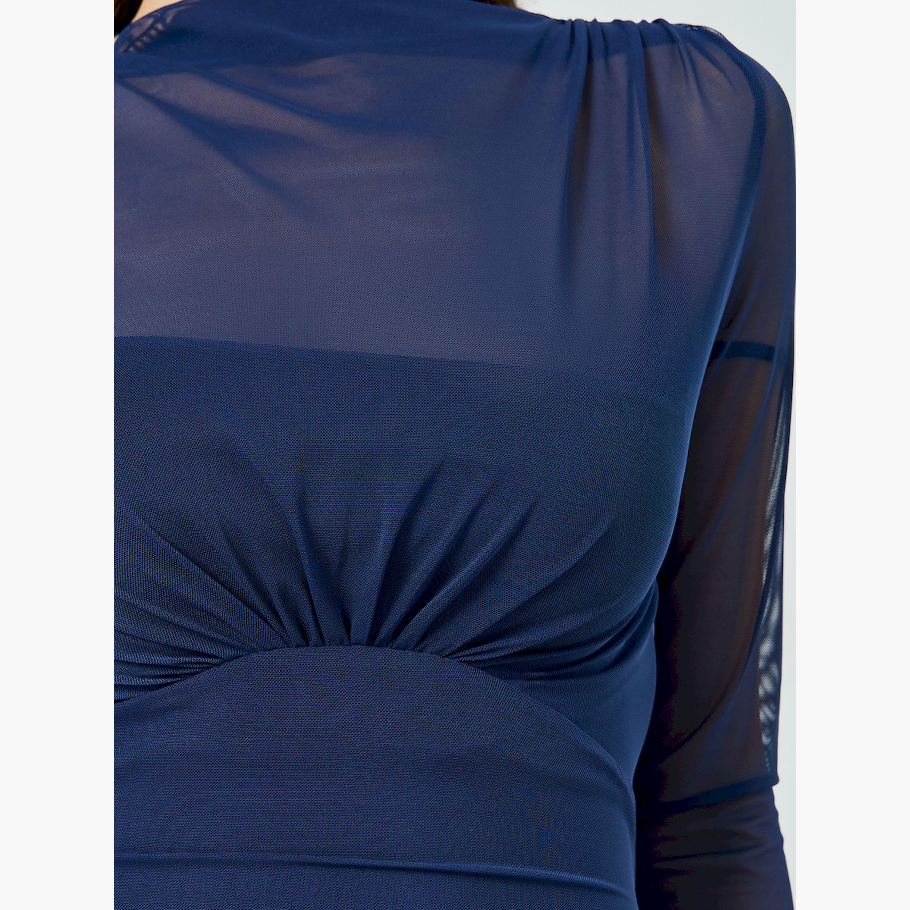 فستان طويل بحافة واسعة وأكمام طويلة-women-clothing-dresses-image-5
