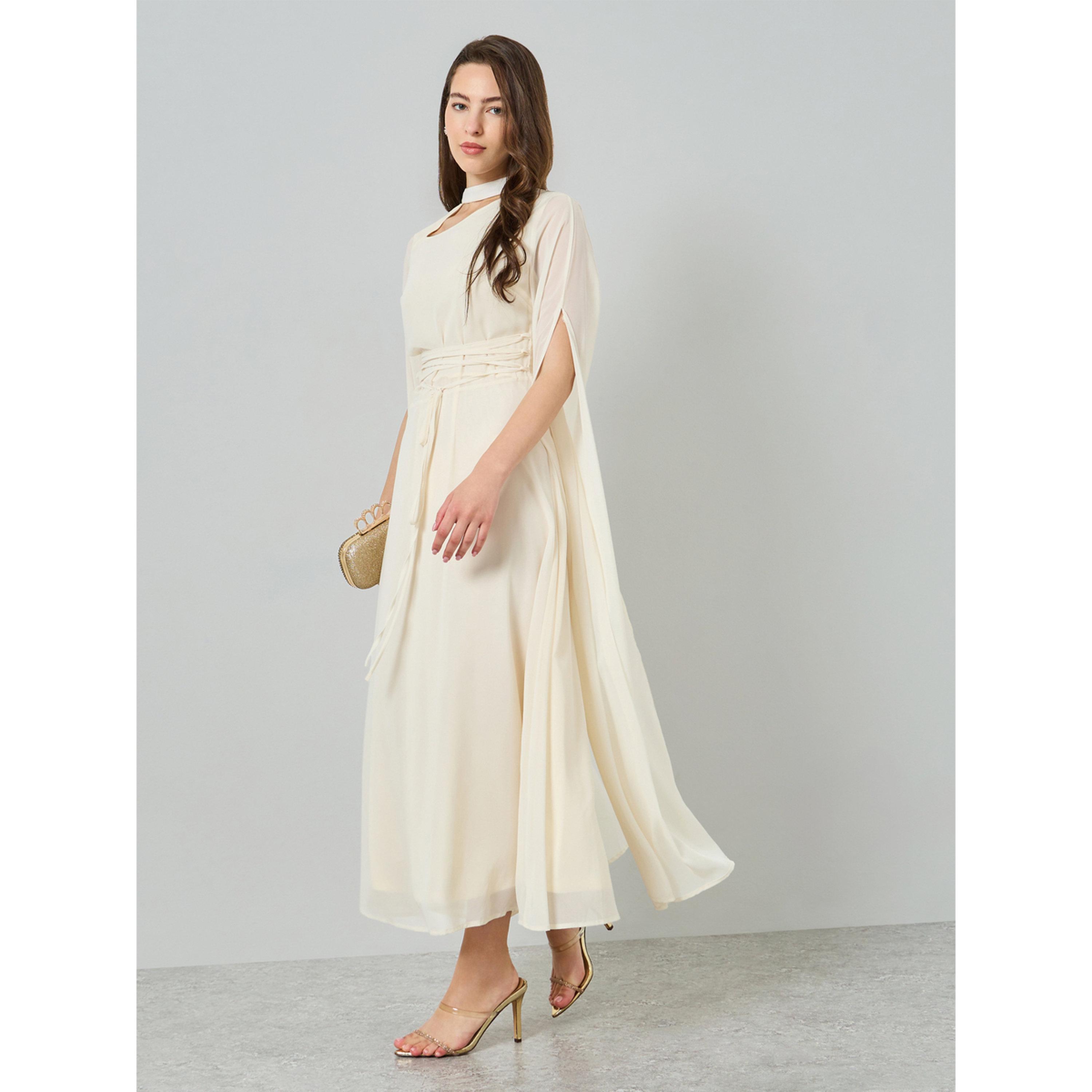 فستان طويل مع أكمام بفتحات-women-clothing-dresses-image-1