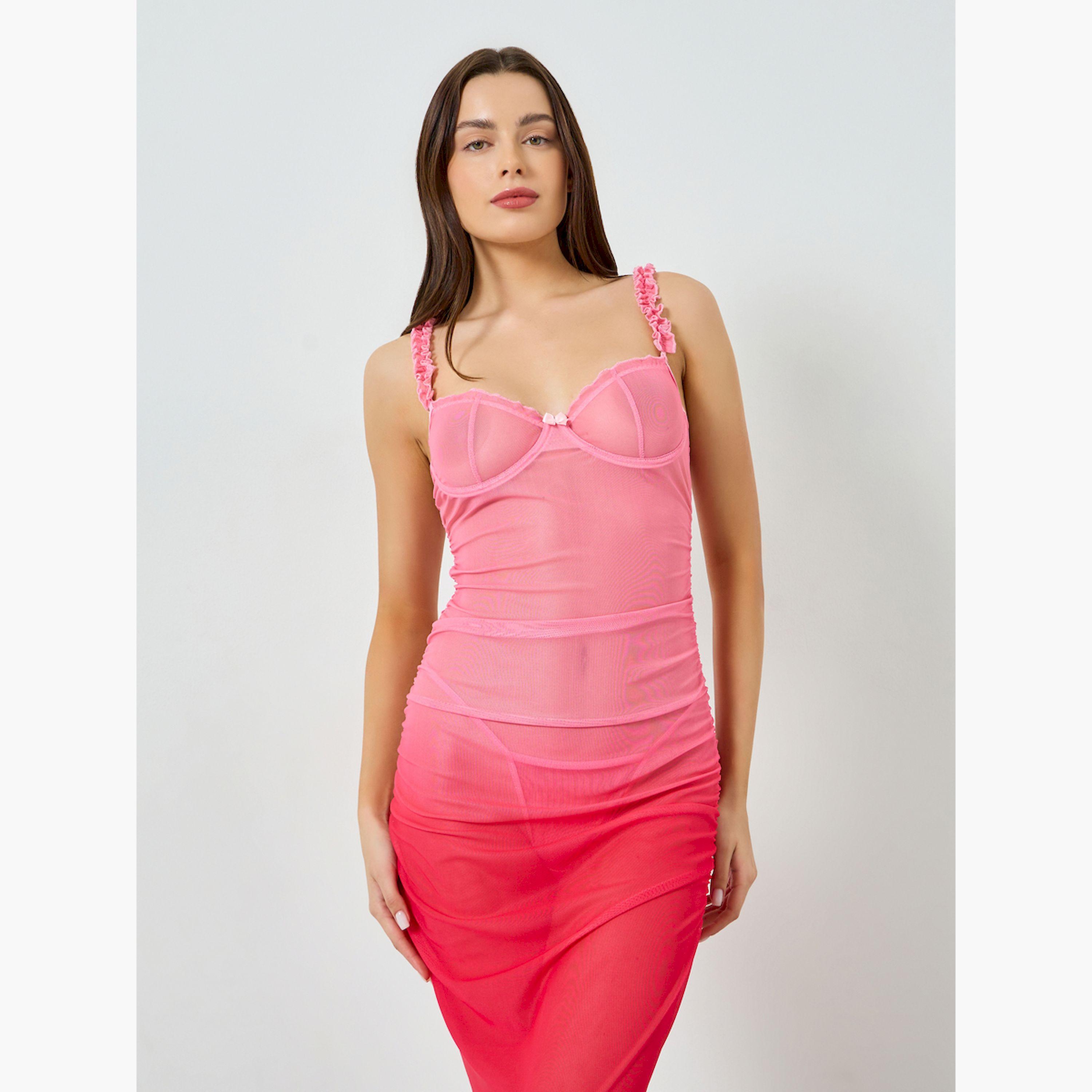 قميص نوم سليب أومبريه بسلك مع سروال داخلي-women-clothing-lingerie-lingeriesets-image-3