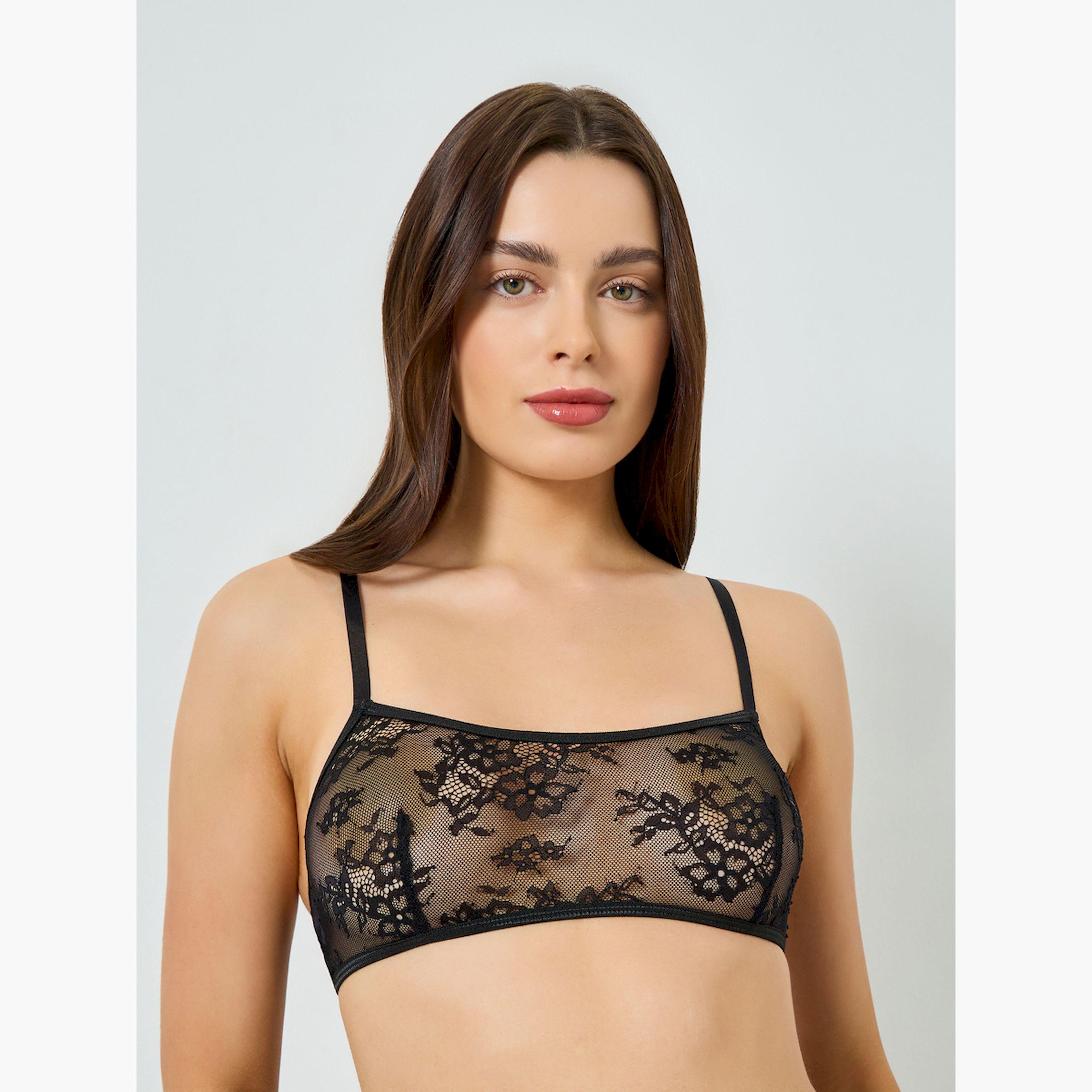 طقم من 3 قطع - مجموعة من سراويل داخلية وتنورة وصدرية دانتيل بدون حشوة-women-clothing-lingerie-lingeriesets-image-3
