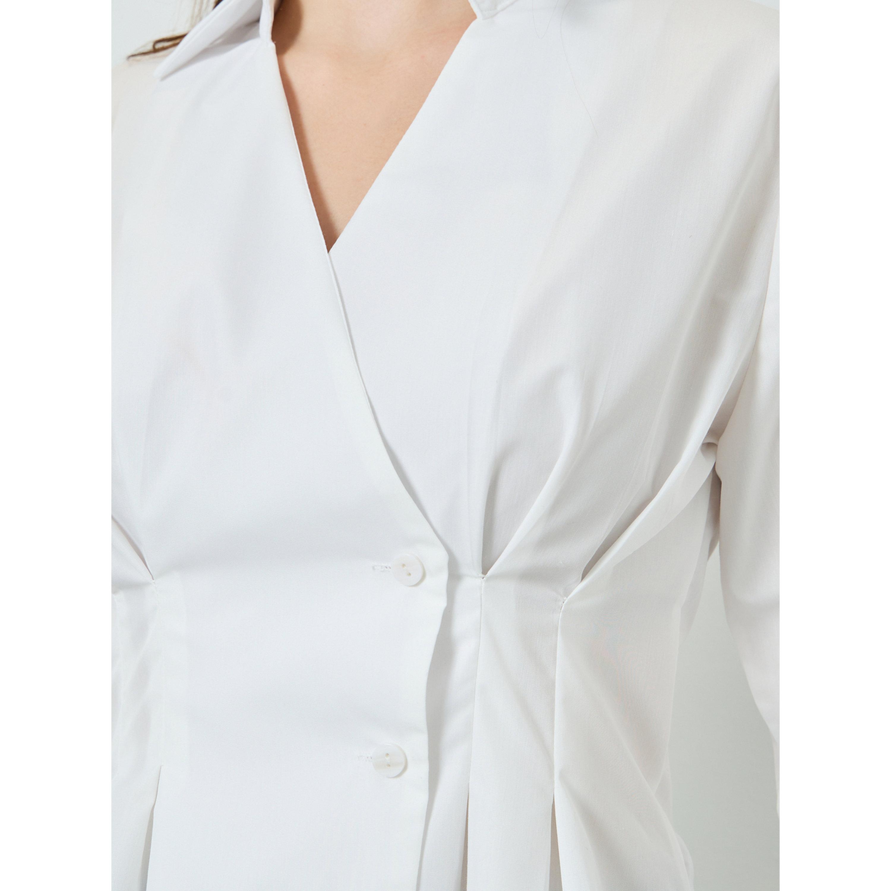 Styli Women Off-White Buttoned Wrap Top-women-clothing-shirtsandblouses-blouses-image-4