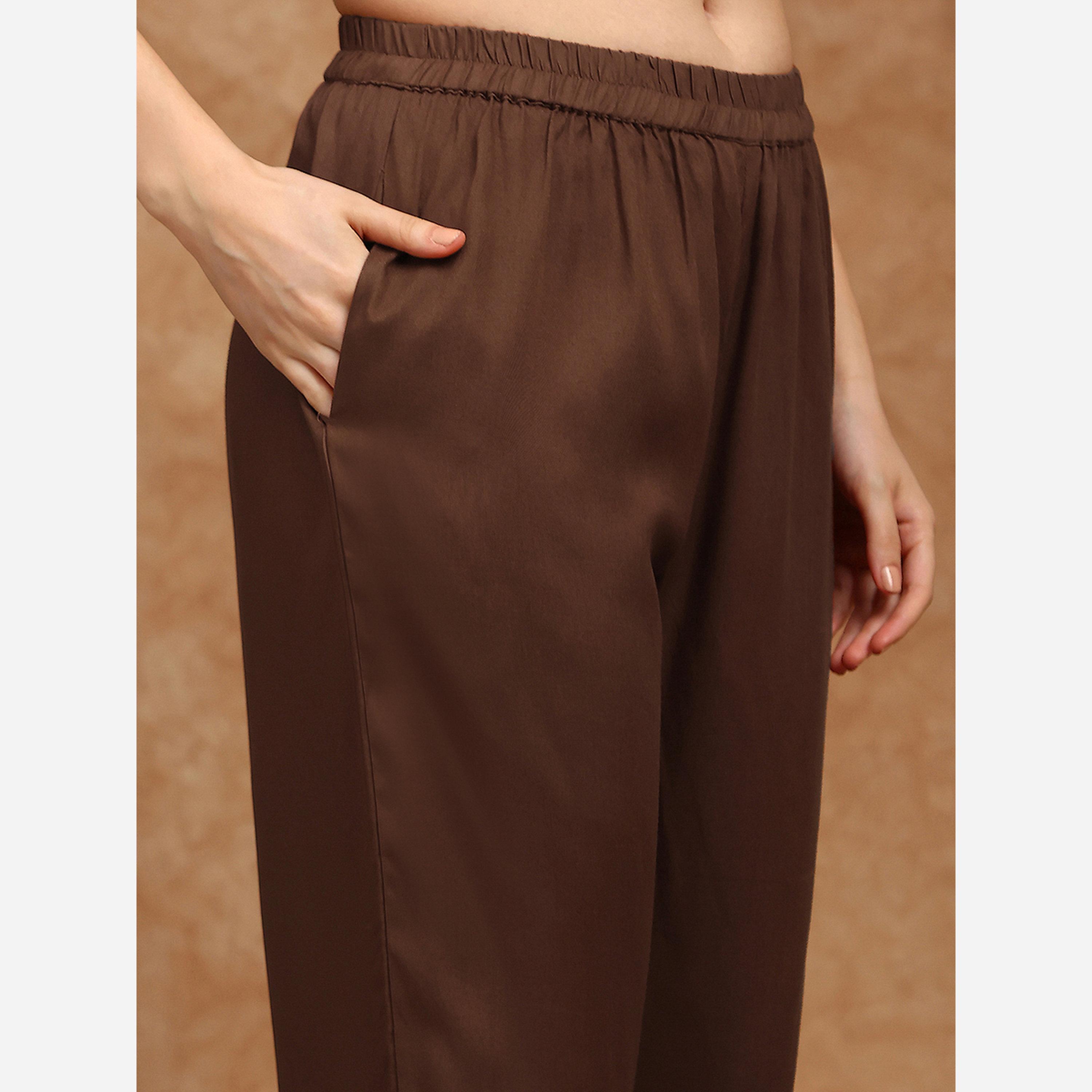 غلوبوص × ستايلي - طقم نسائي طويل بلوزة وبنطال-women-clothing-coordsets-image-5