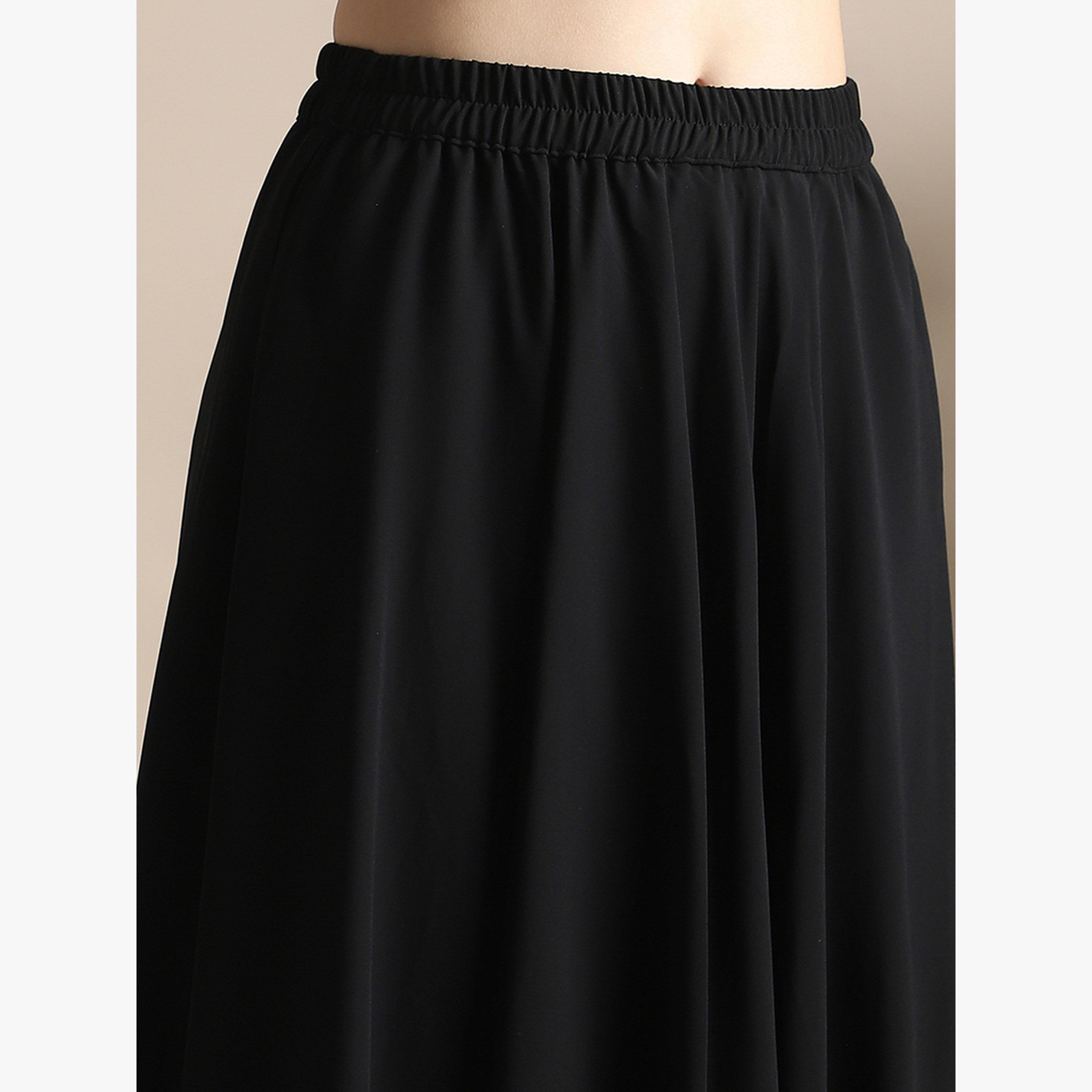 طقم منسق من كورتا مطبعة بانداني وبنطال بالازو واسع-women-clothing-coordsets-image-5