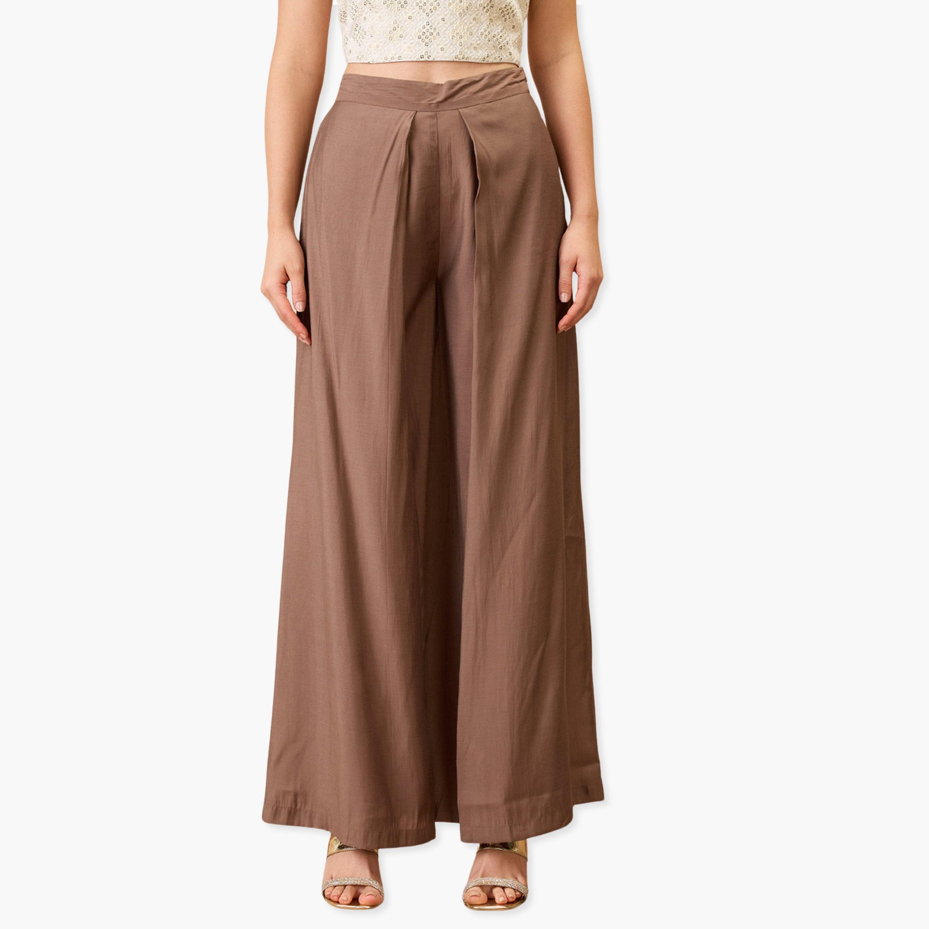 بنطال بأرجل واسعة-women-clothing-bottoms-trousers-image-1