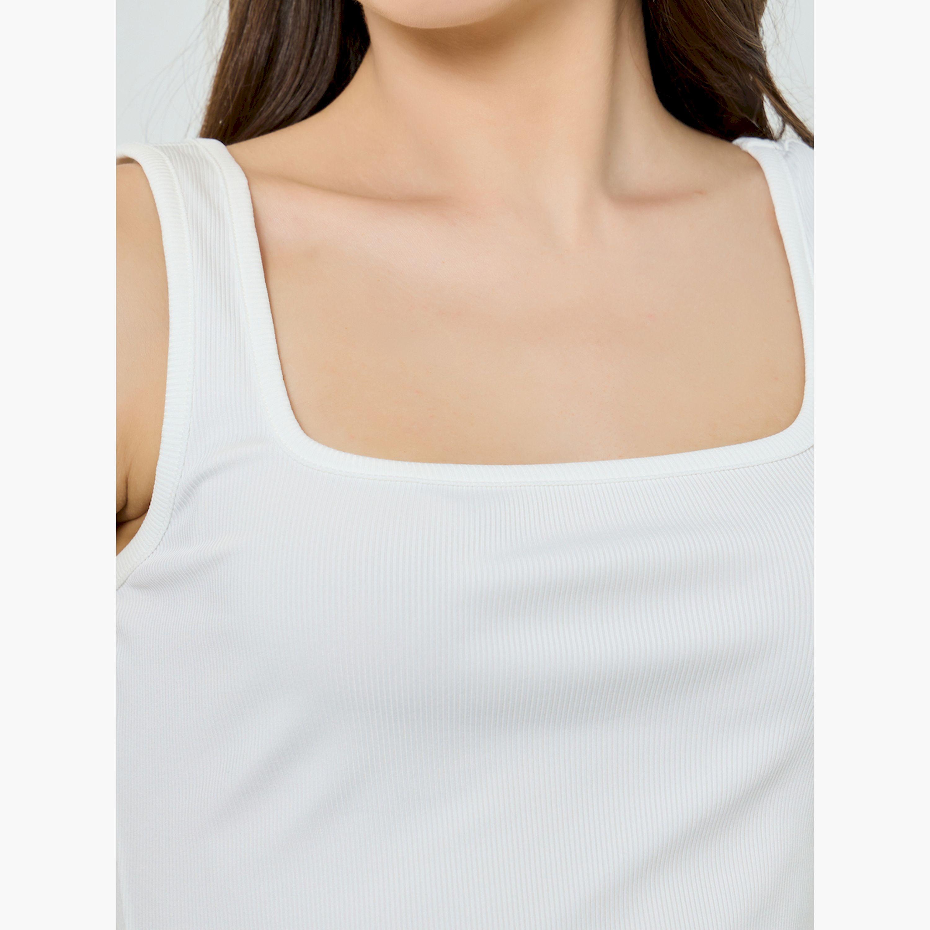 Styli Pack of 2 - Square Neck Knit Top-women-clothing-tshirts-image-6
