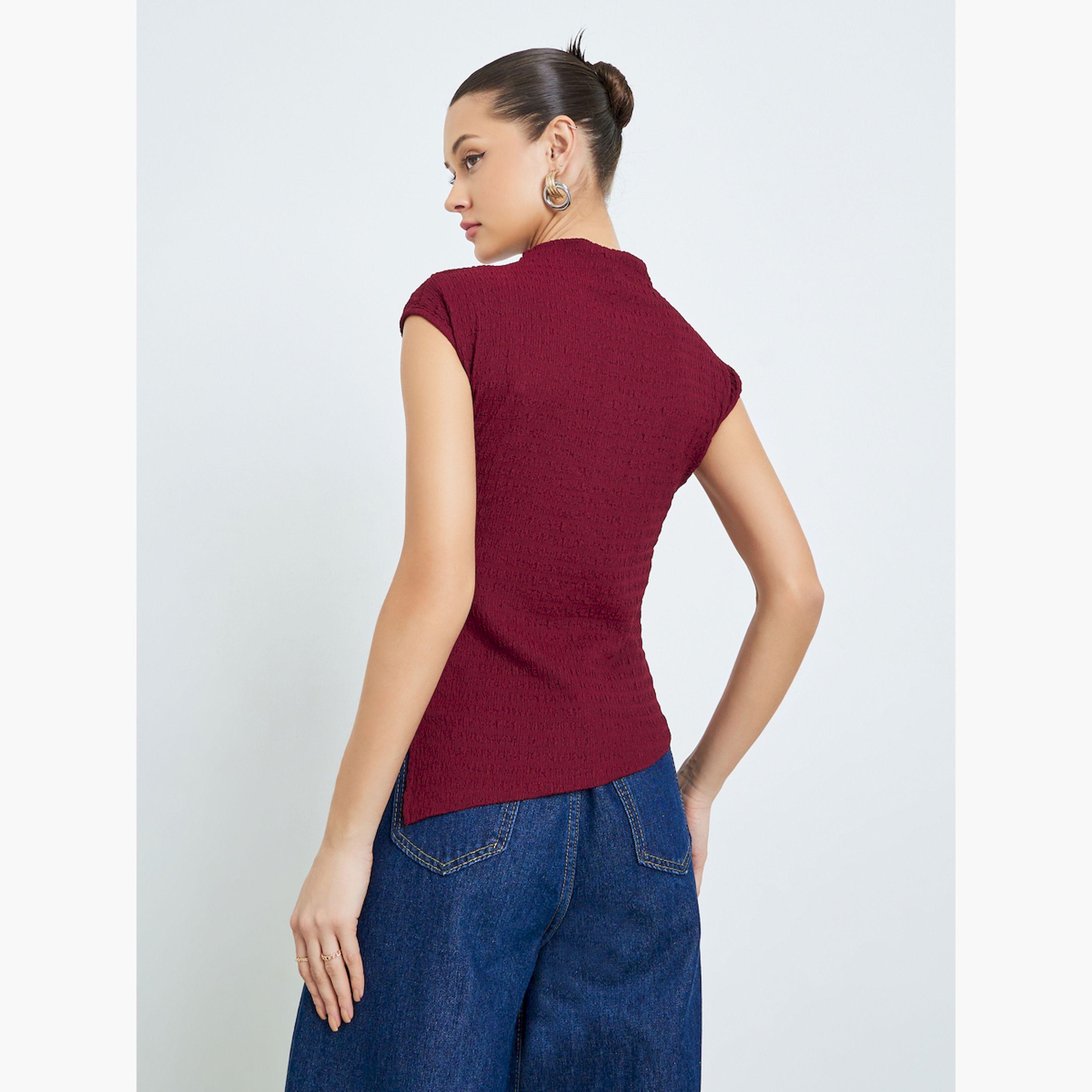 بلوزة بلا أكمام بنسيج محبوك-women-clothing-shirtsandblouses-blouses-image-3