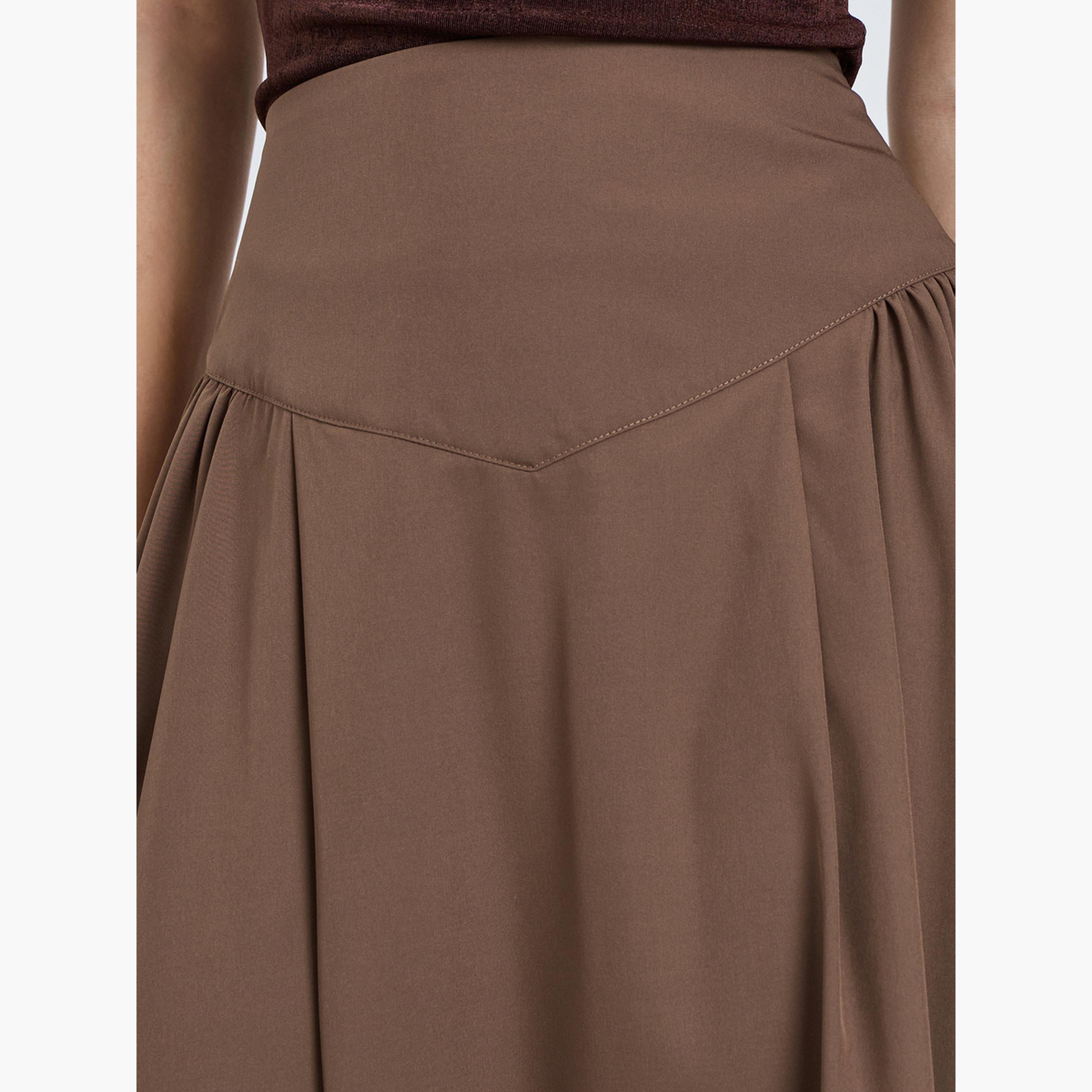 تنورة طويلة بحافة غير متماثلة-women-clothing-bottoms-skirts-image-4