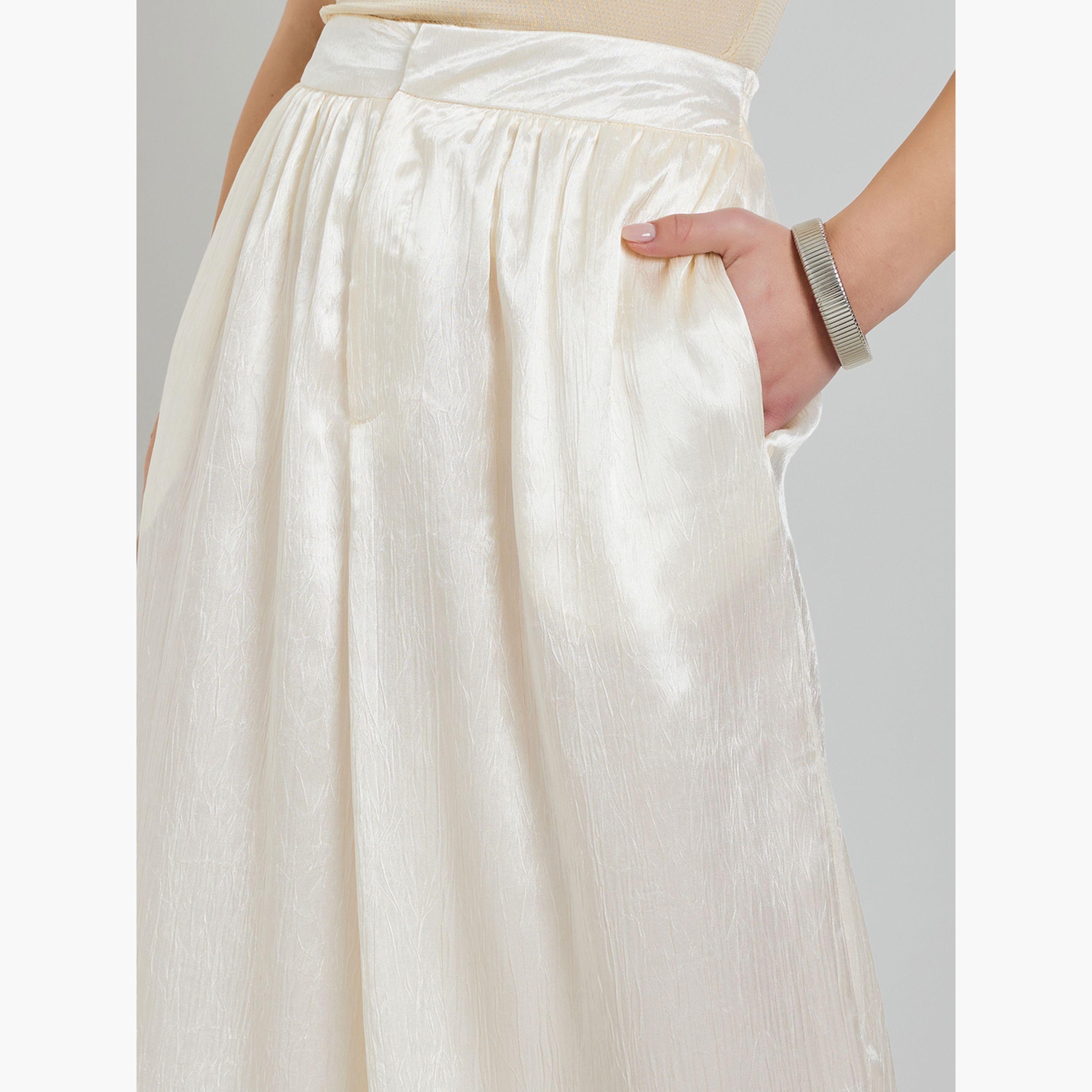 بنطال لامع بساق واسعة-women-clothing-bottoms-trousers-image-3