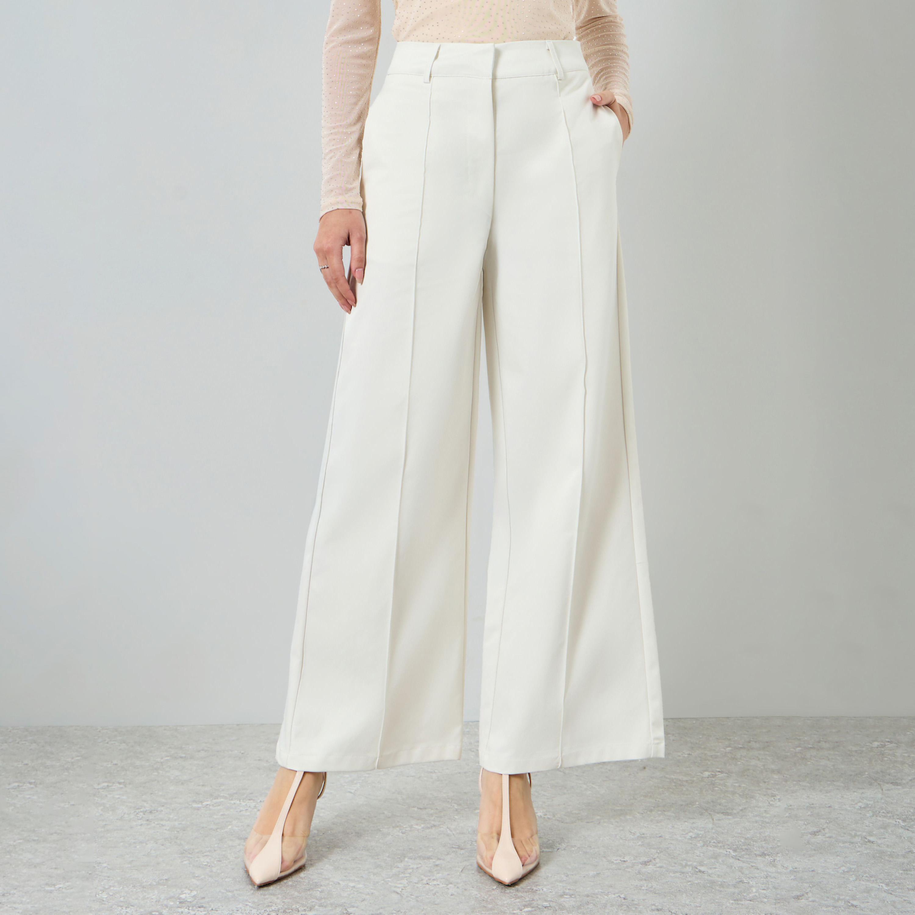 بنطال بساق واسعة-women-clothing-bottoms-trousers-image-1
