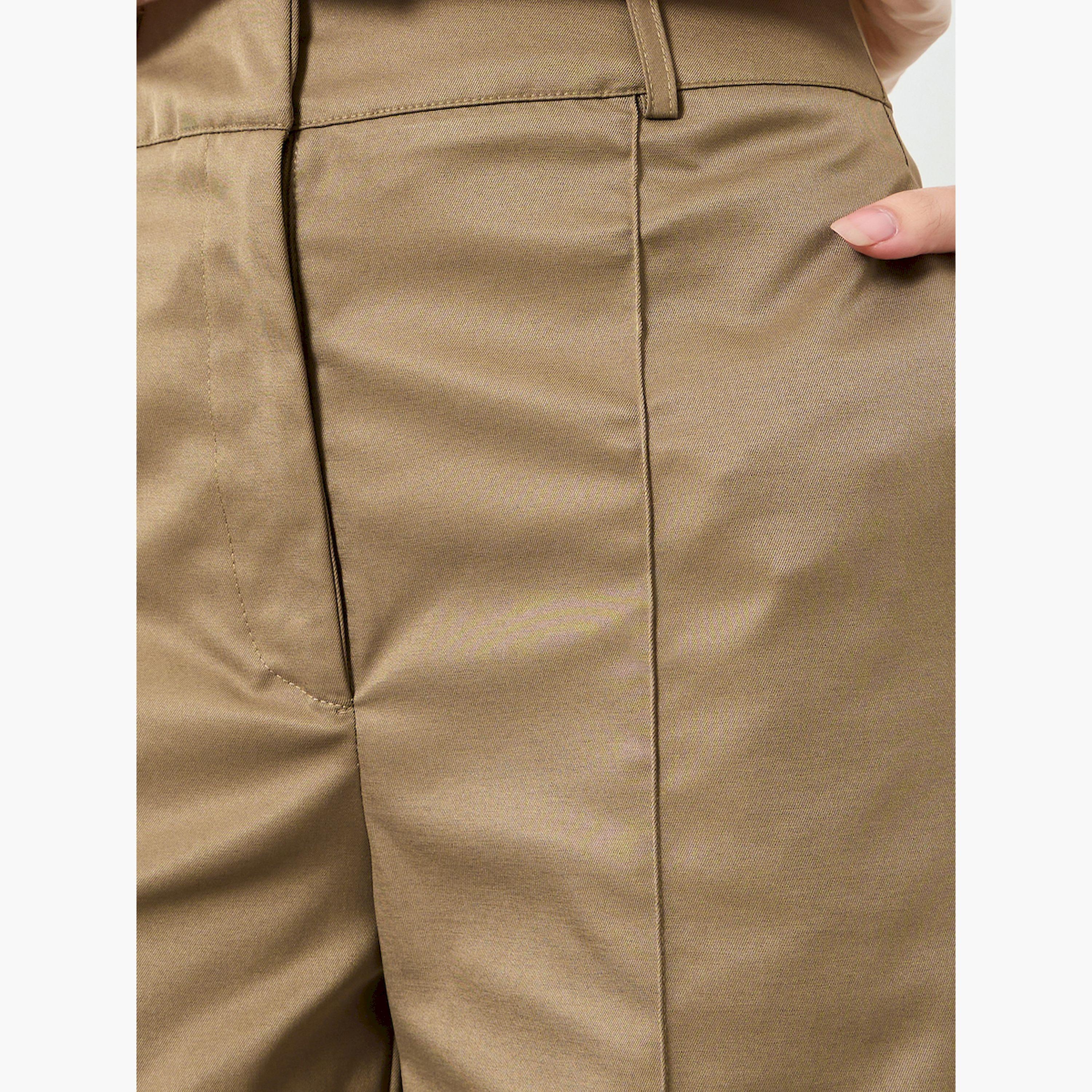 بنطال سادة بساق واسعة-women-clothing-bottoms-trousers-image-3