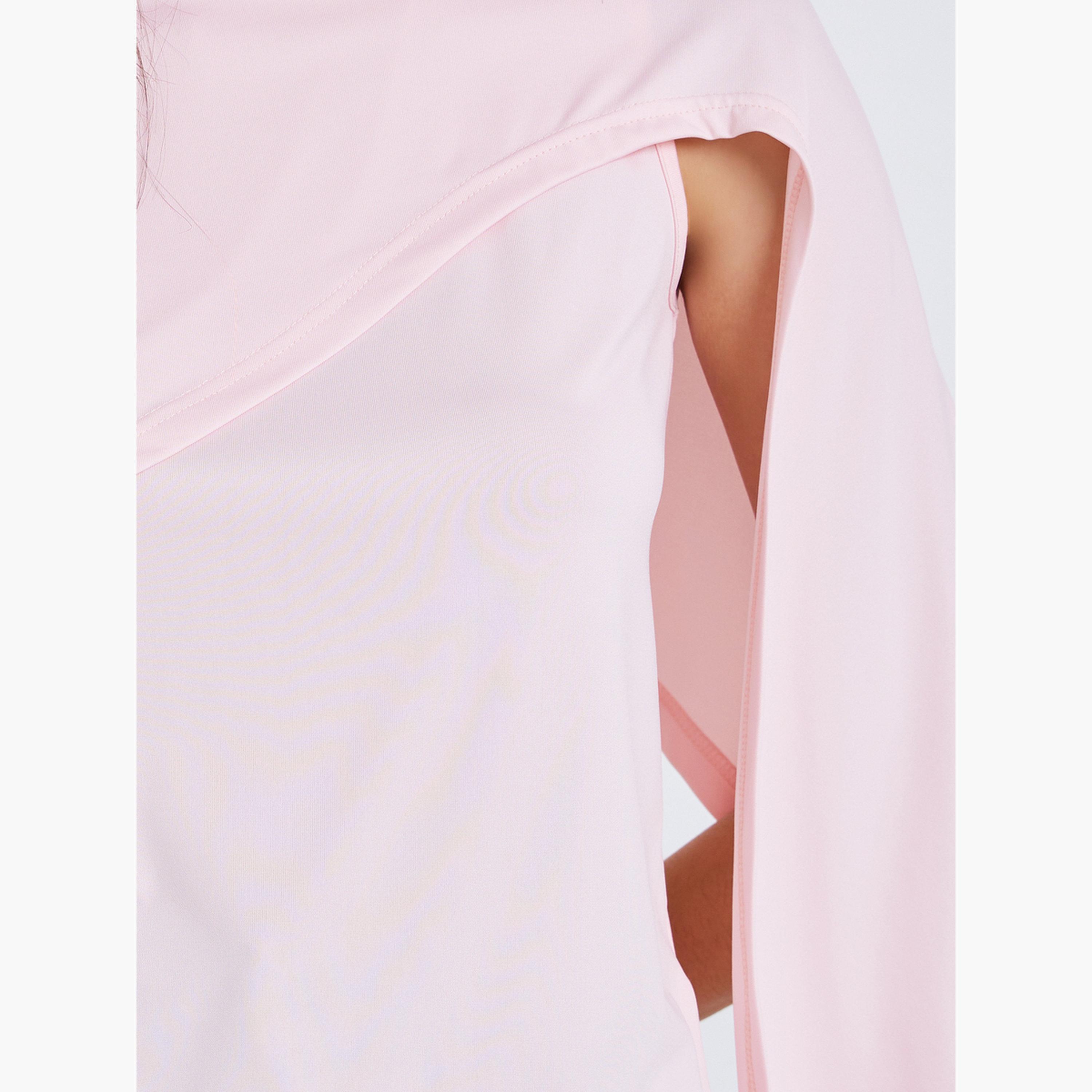 بلوزة بتفاصيل محبوكة مع تفاصيل شال-women-clothing-shirtsandblouses-blouses-image-4