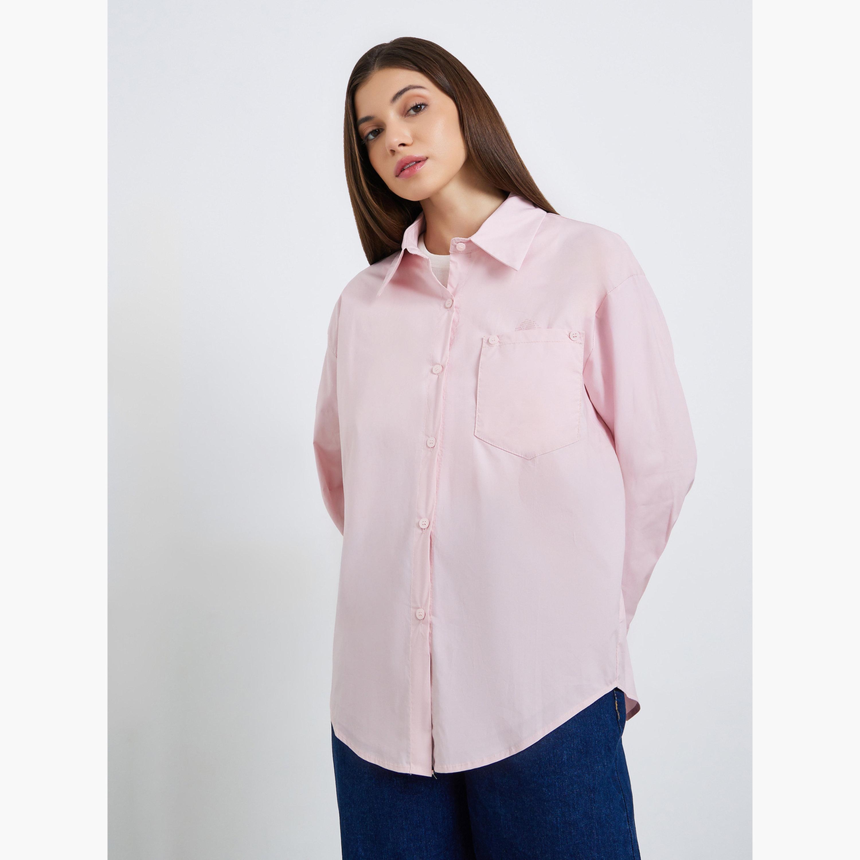 بلوزة كاجوال بقصة واسعة-women-clothing-shirtsandblouses-shirts-image-3