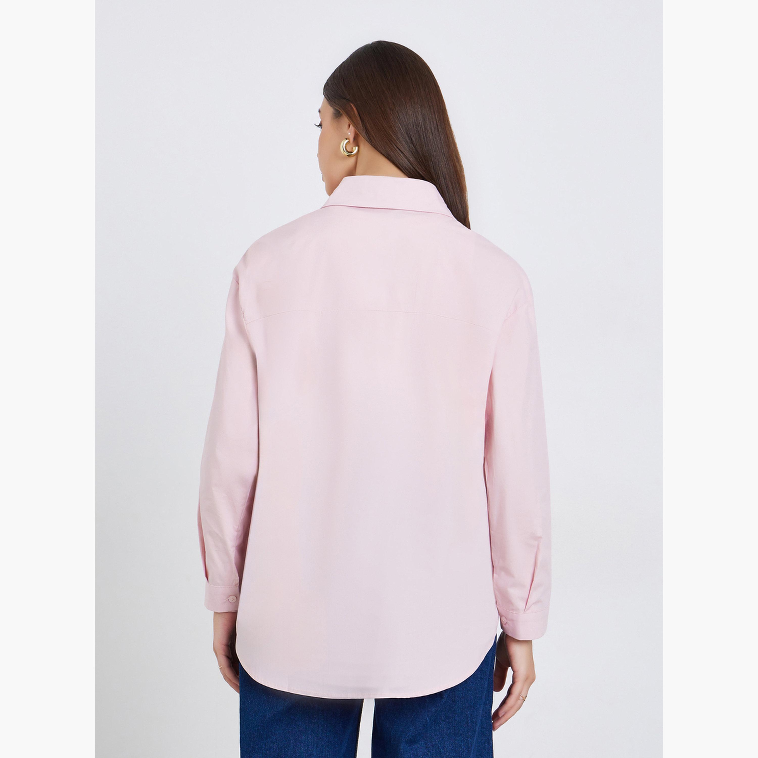 بلوزة كاجوال بقصة واسعة-women-clothing-shirtsandblouses-shirts-image-5