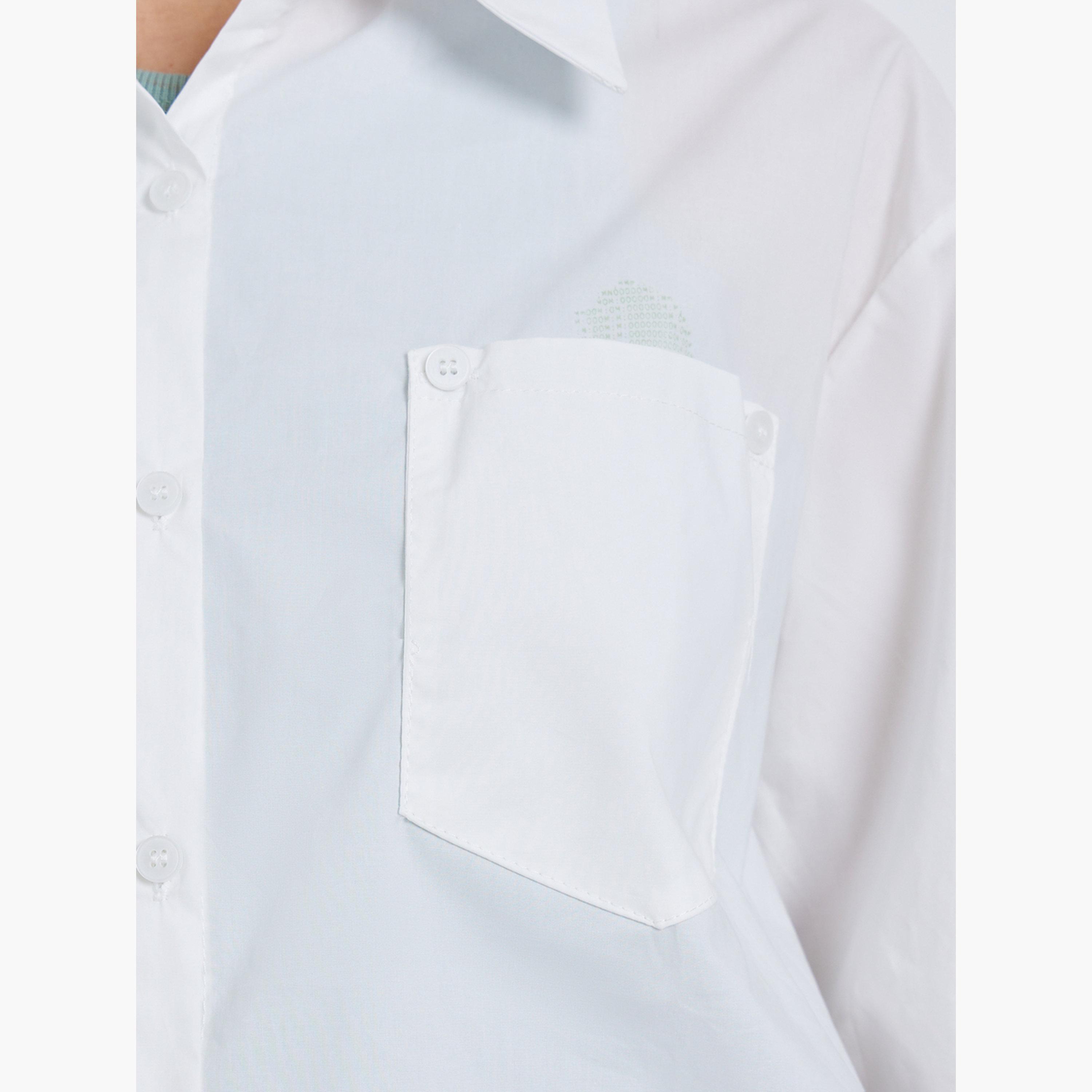 Styli Women White Oversized Buttoned Shirt-women-clothing-shirtsandblouses-shirts-image-4