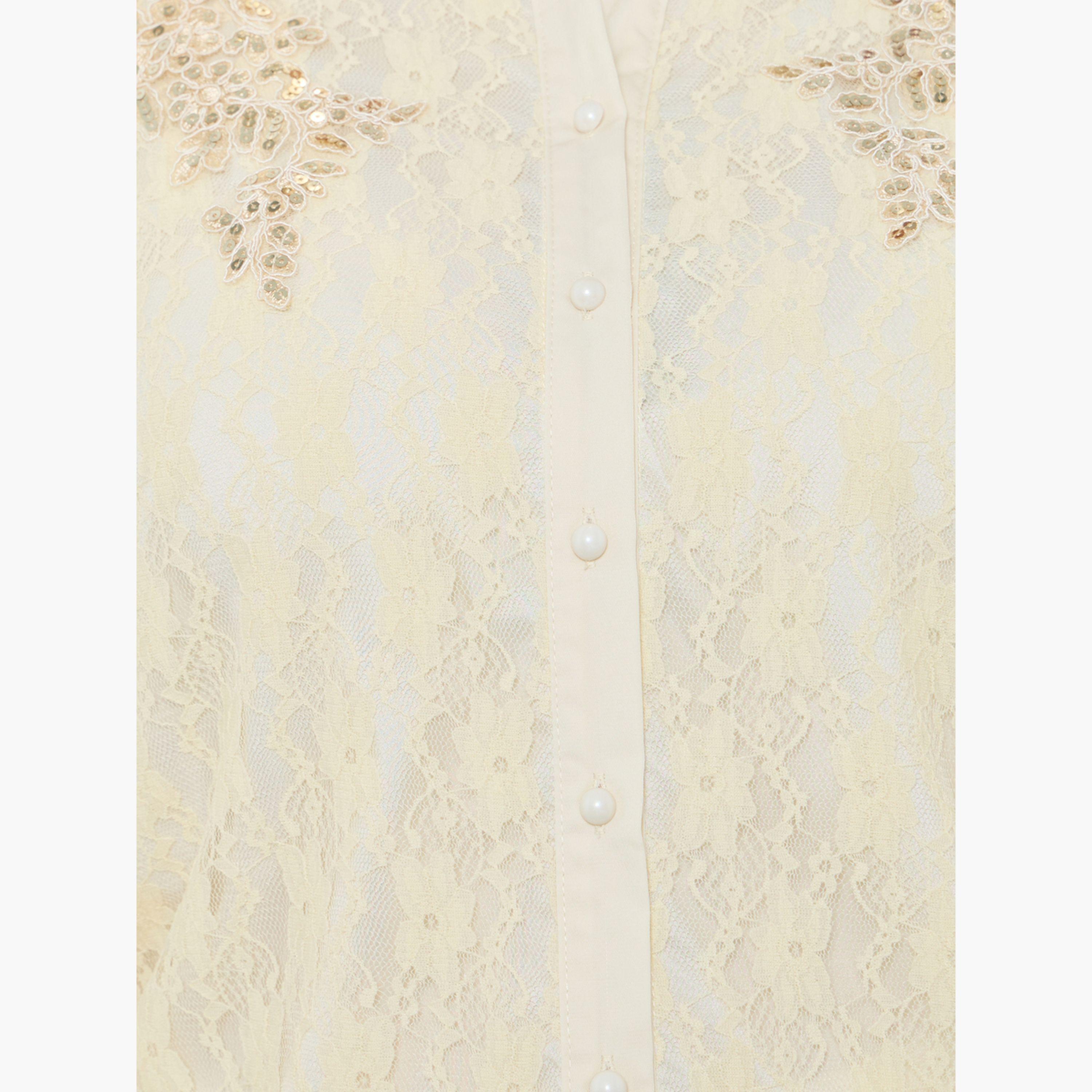 Styli Plus Size Lace Shirt with Buttons-women-clothing-shirtsandblouses-shirts-image-6