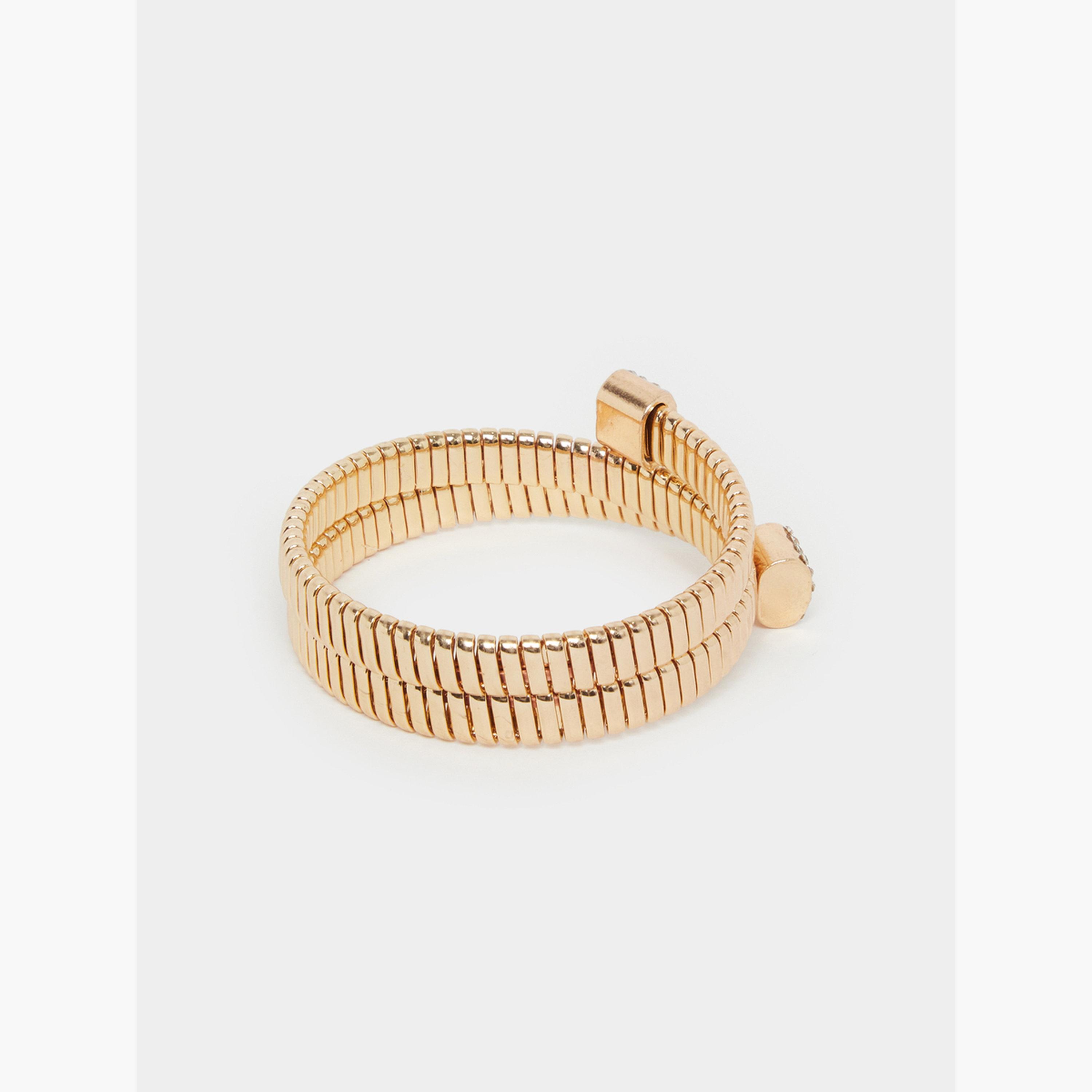 سوار ملفوف مزين بالكريستال-women-watchesandjewellery-jewellery-banglesandbracelets-image-3