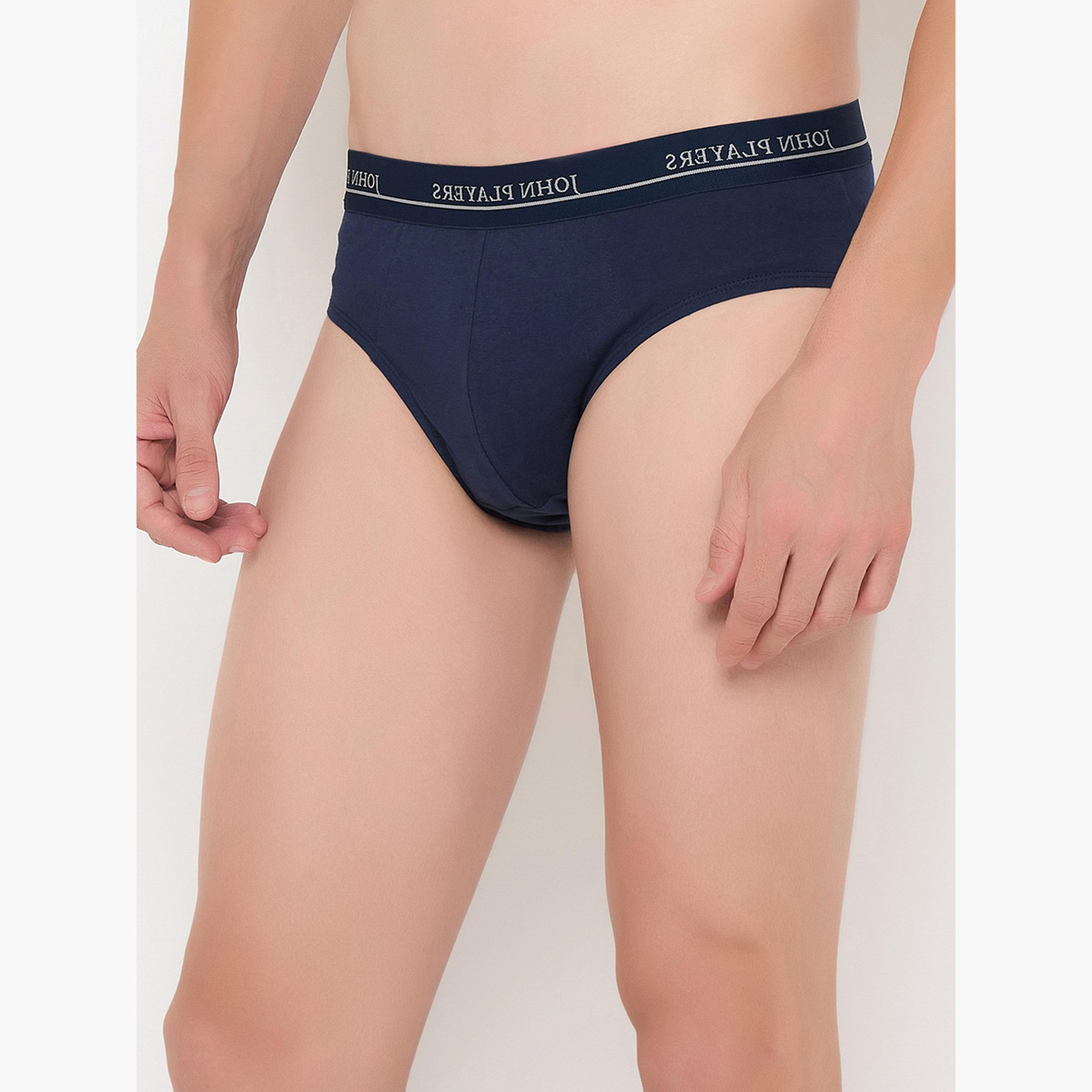 طقم من 2 سروال داخلي قطن 100%-men-clothing-innerwear-underwear-image-4