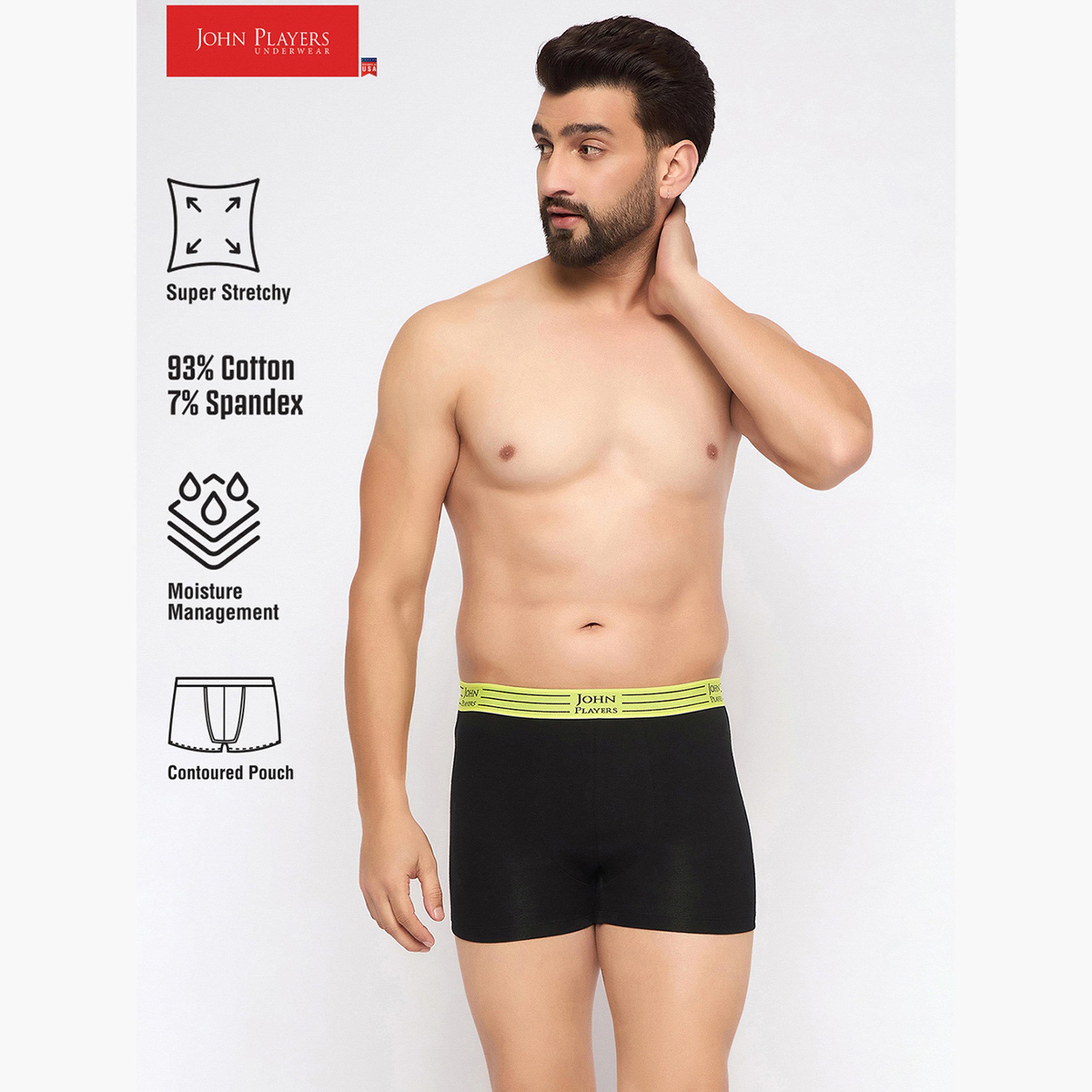 طقم من 2 بوكسر ترانك قطن بخصر مخطط-men-clothing-innerwear-underwear-image-3