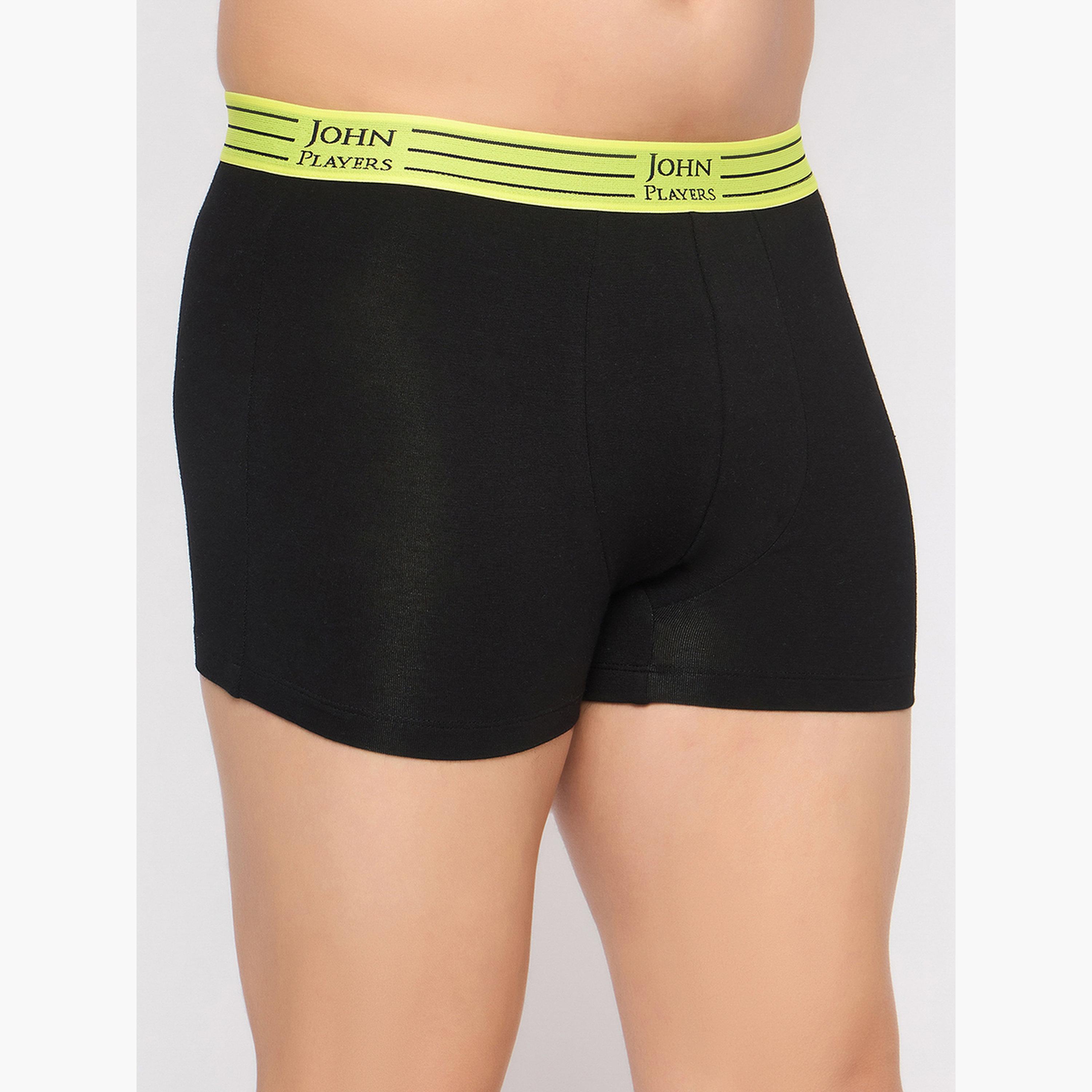 طقم من 2 بوكسر ترانك قطن بخصر مخطط-men-clothing-innerwear-underwear-image-4