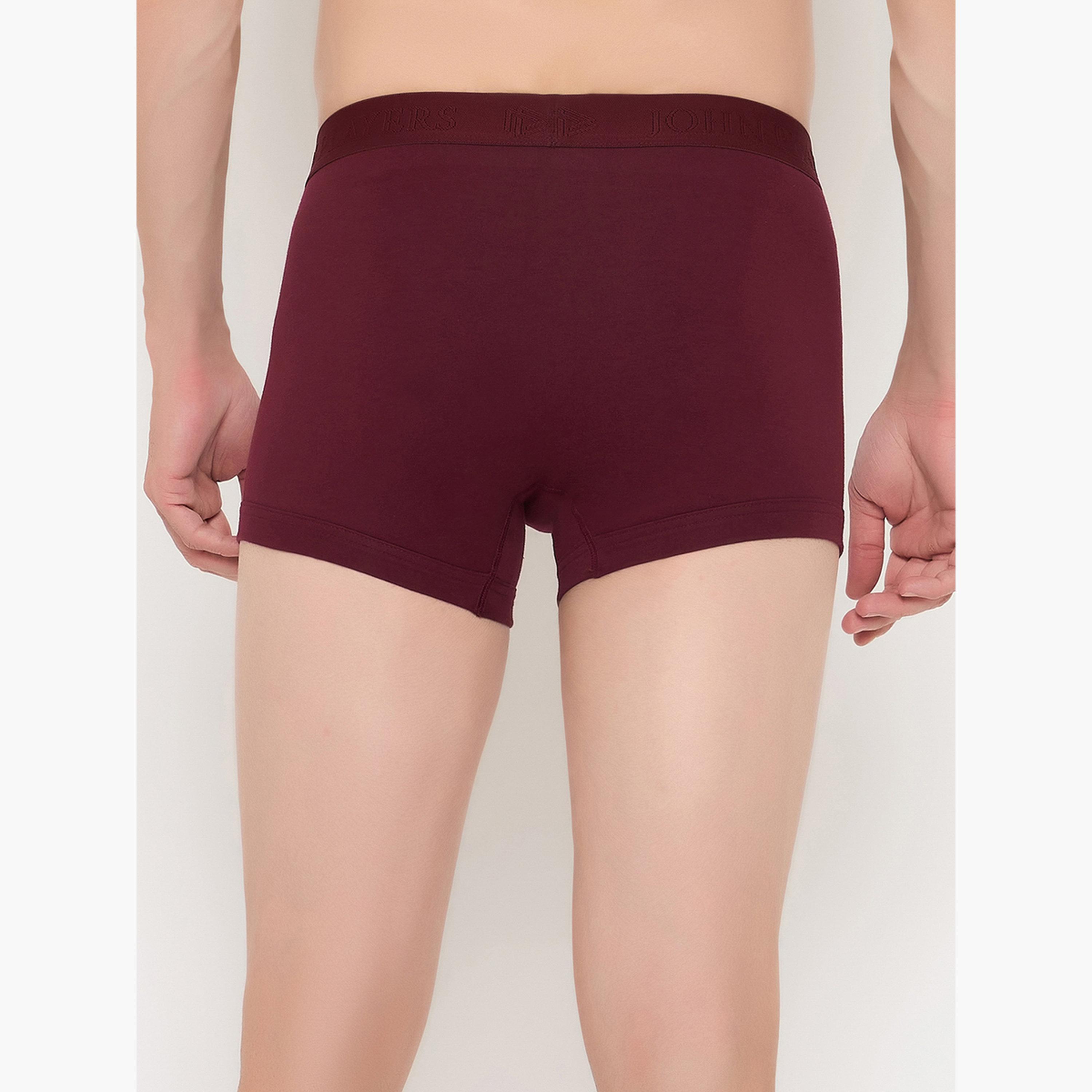 John Player Pack of 2 - Men Classic Cotton Trunks-men-clothing-innerwear-underwear-image-2