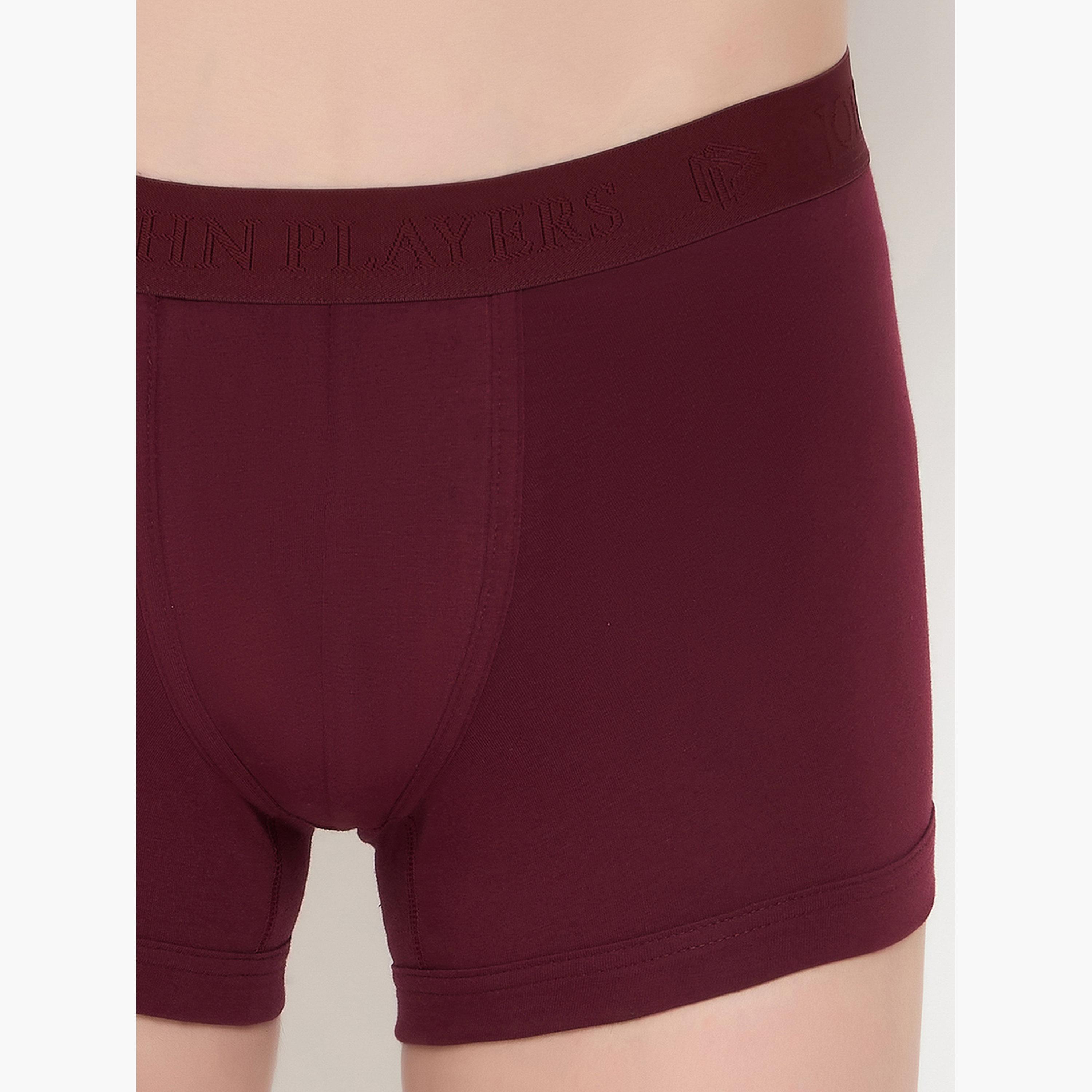 John Player Pack of 2 - Men Classic Cotton Trunks-men-clothing-innerwear-underwear-image-3