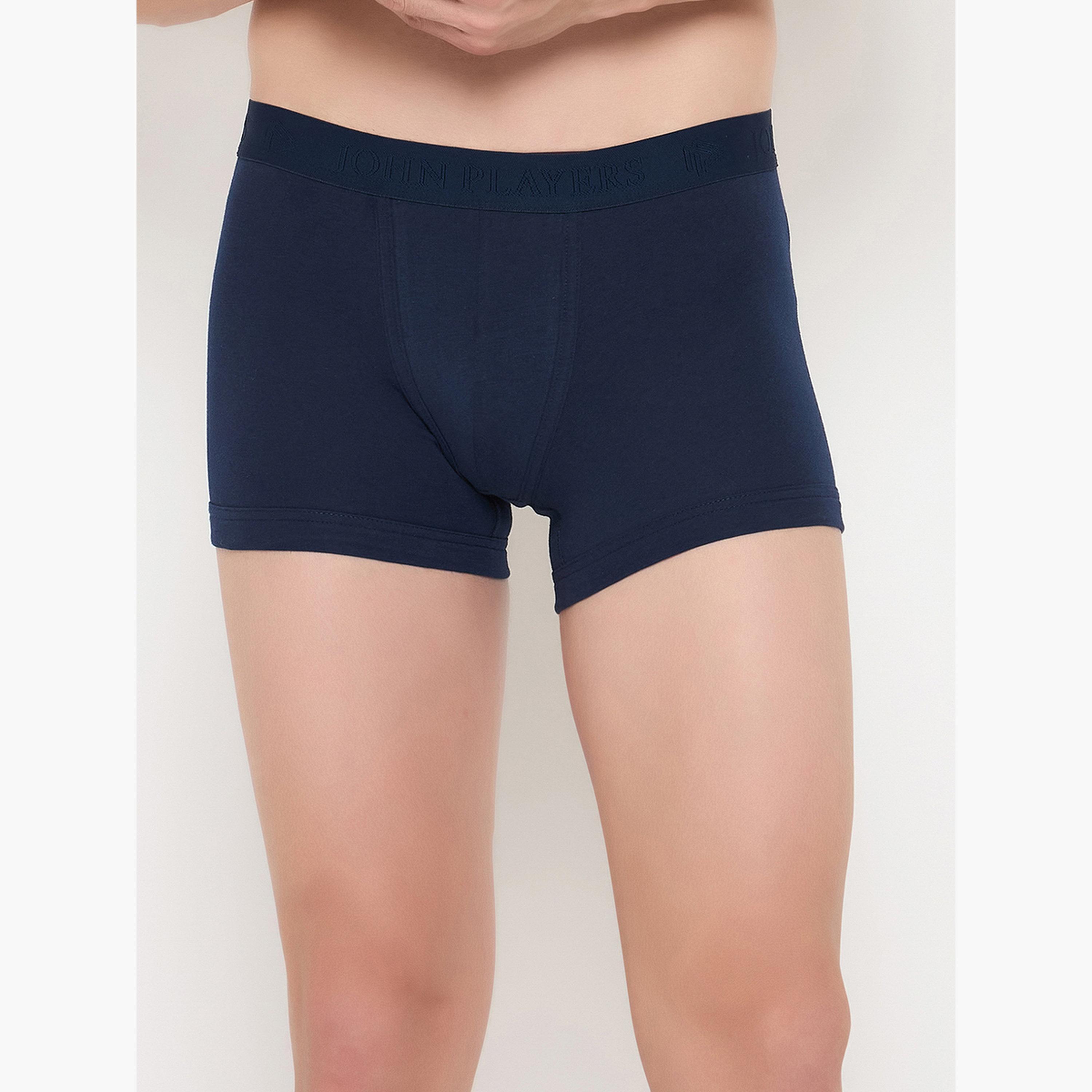 John Player Pack of 2 - Men Classic Cotton Trunks-men-clothing-innerwear-underwear-image-4