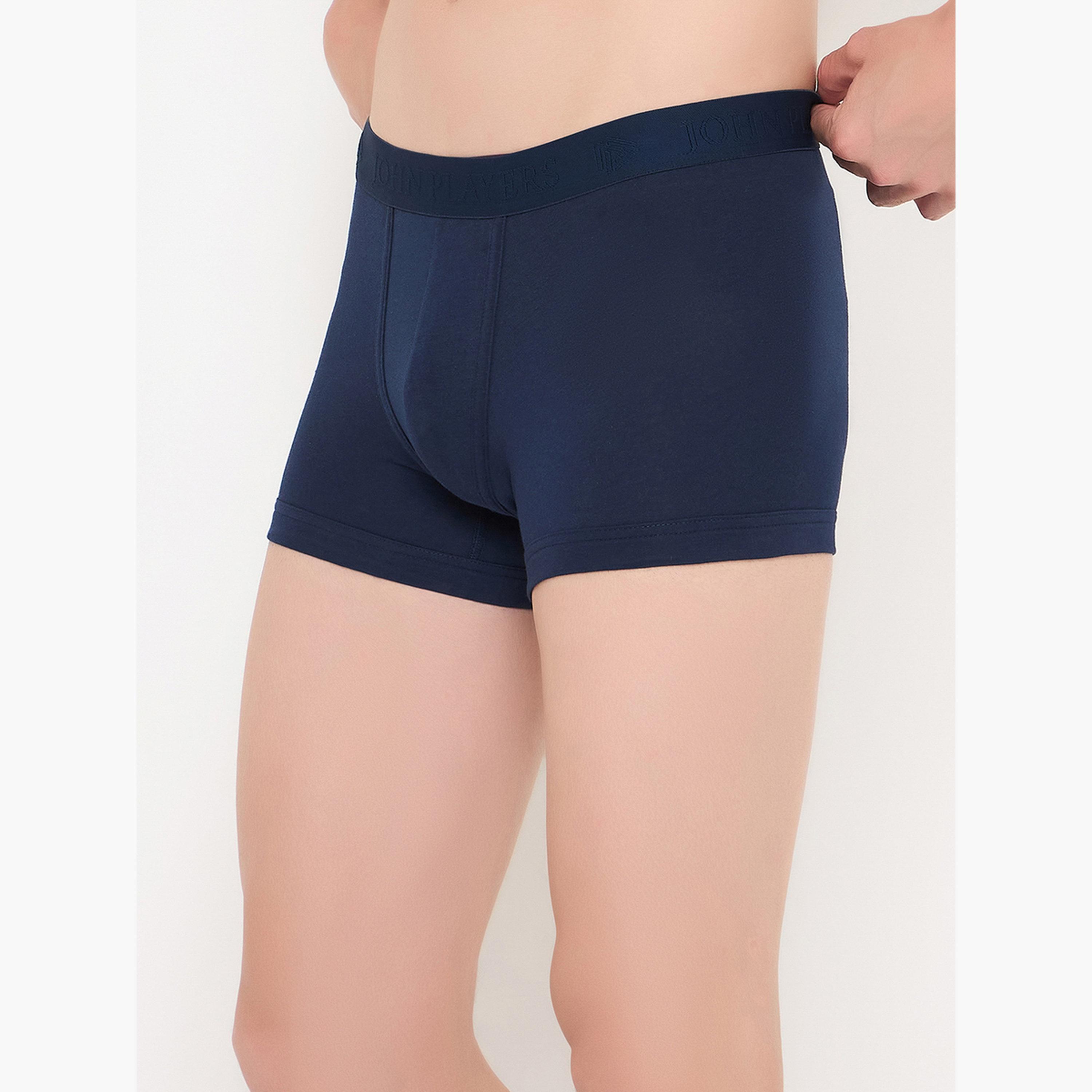 John Player Pack of 2 - Men Classic Cotton Trunks-men-clothing-innerwear-underwear-image-6