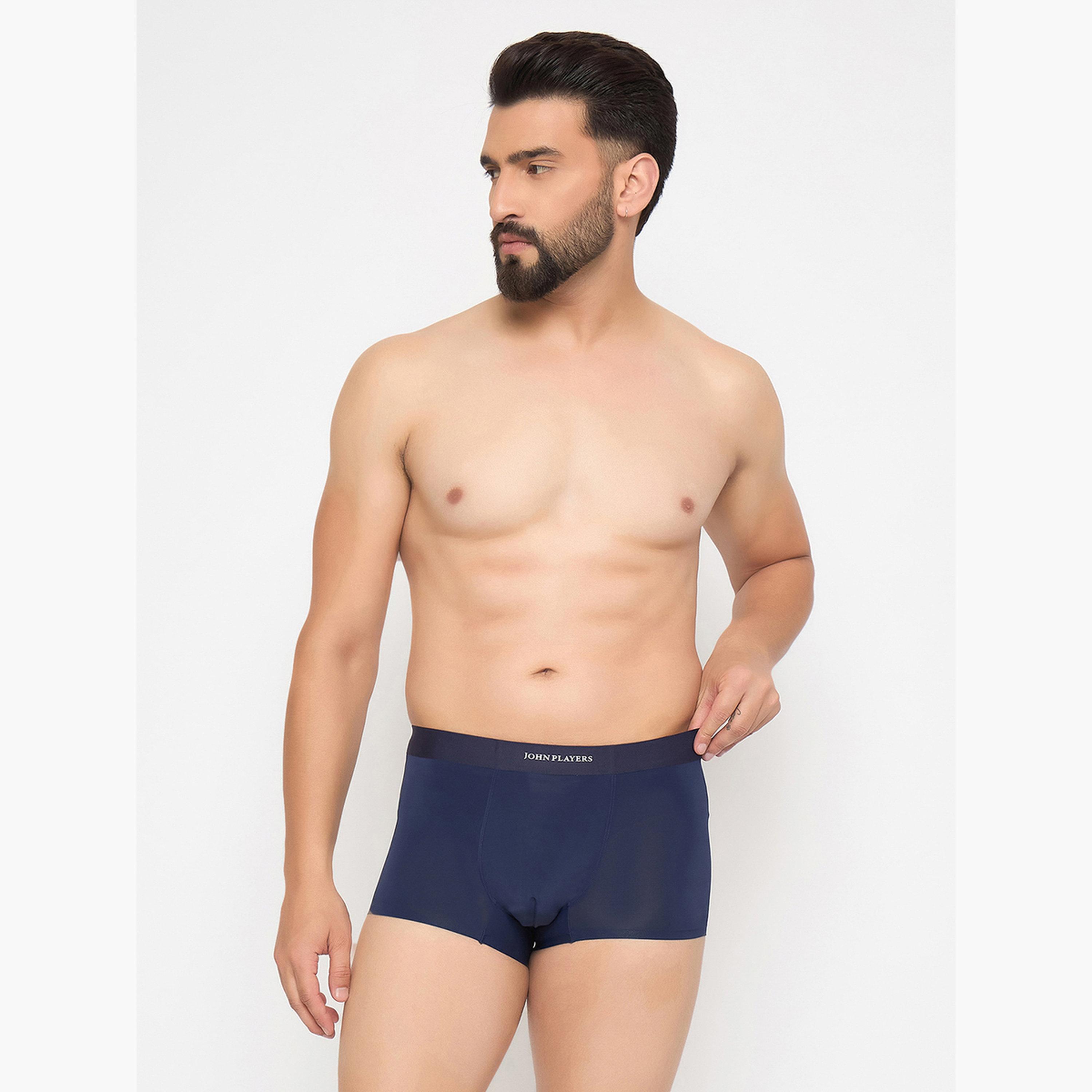John Player Pack of 2 - Men Modern Bonded Trunks-men-clothing-innerwear-underwear-image-6