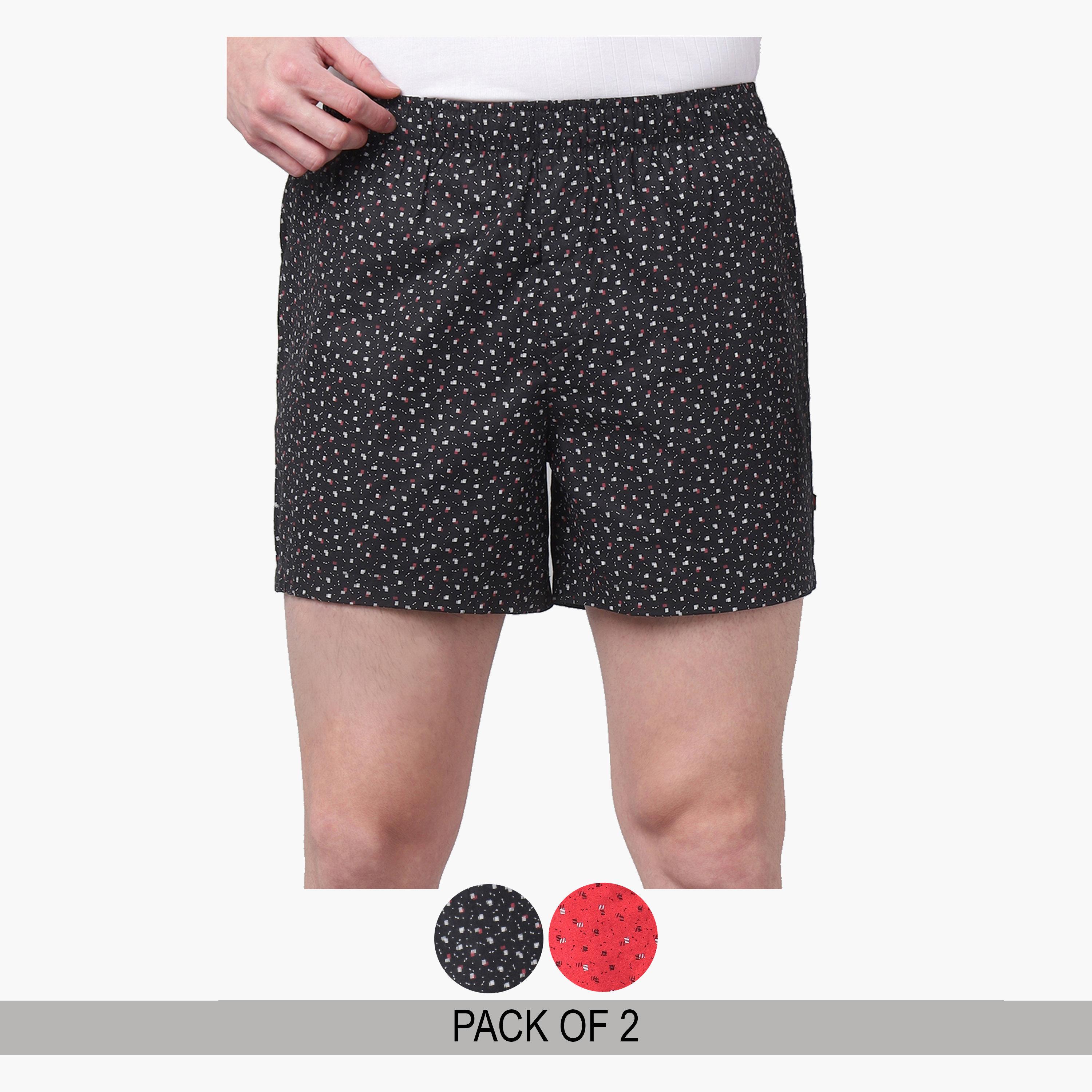 John Player Pack of 2 - Men Cotton Boxers-men-clothing-innerwear-underwear-image-1