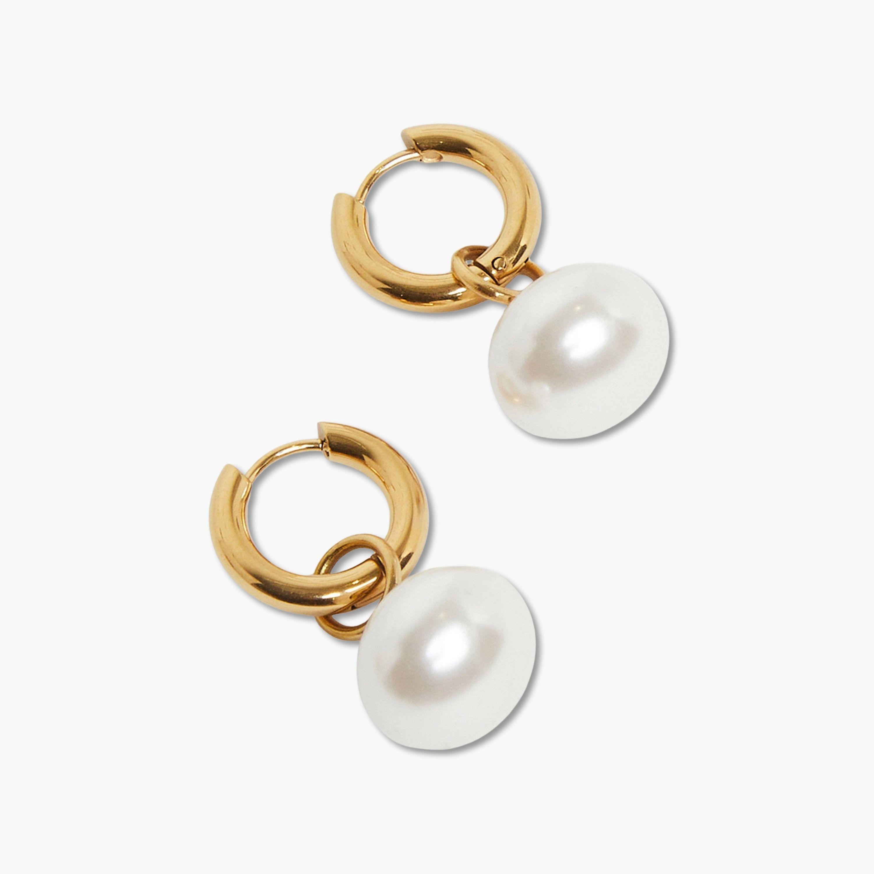 أقراط حلقات متدلية باللؤلؤ-women-watchesandjewellery-jewellery-earrings-image-2