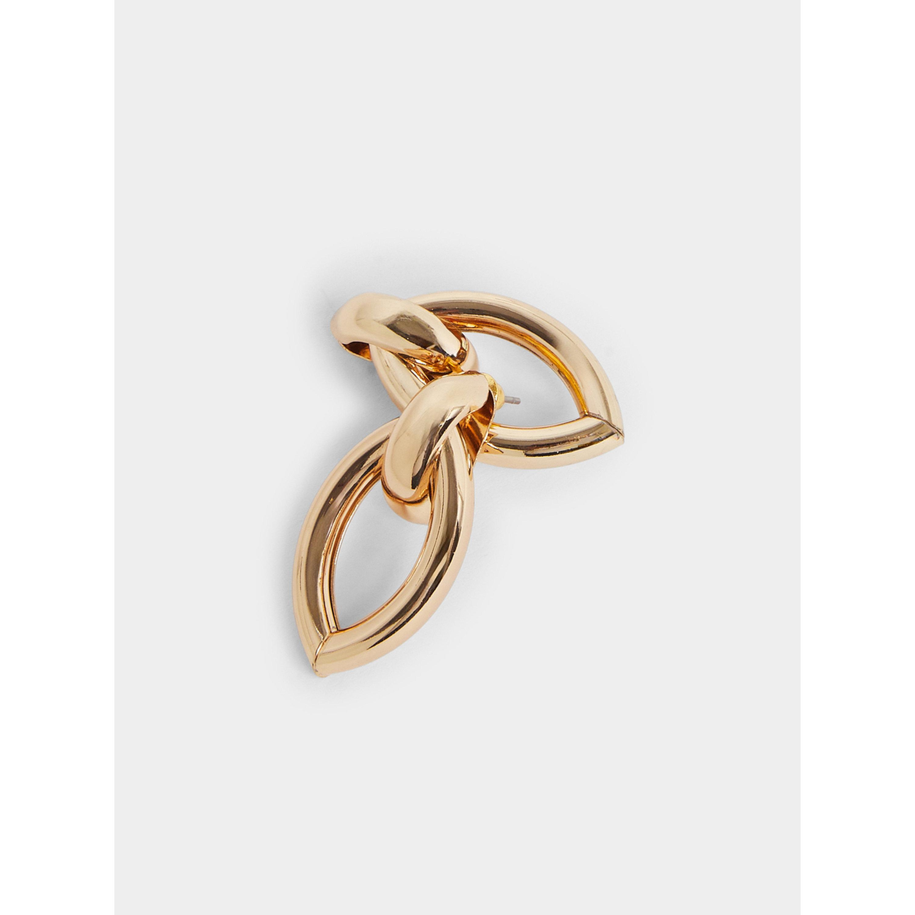 Styli Gold Dangle Earrings-women-watchesandjewellery-jewellery-earrings-image-4
