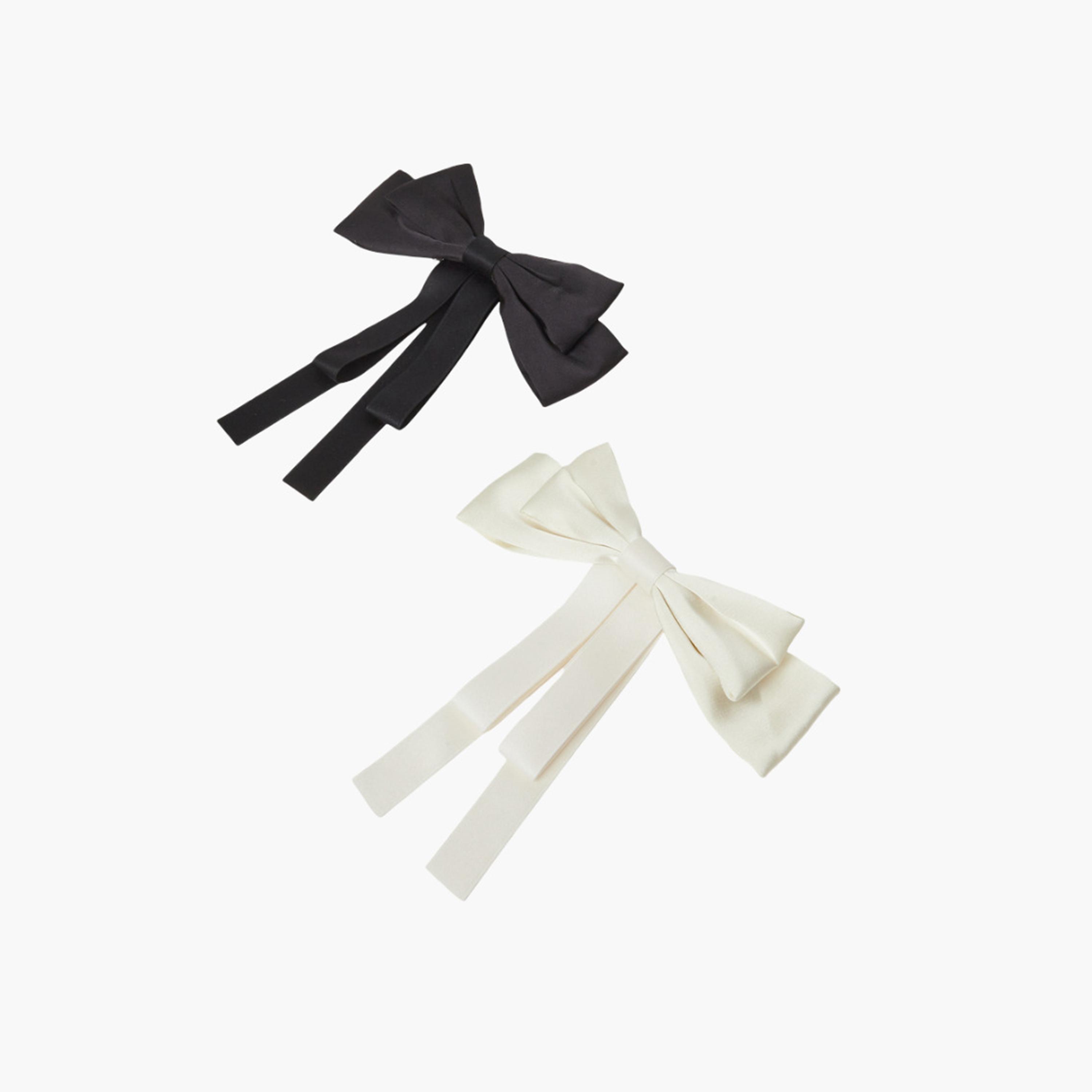 Styli Pack of 2 - Bow Hair Clips-women-hairaccessories-clips-image-1