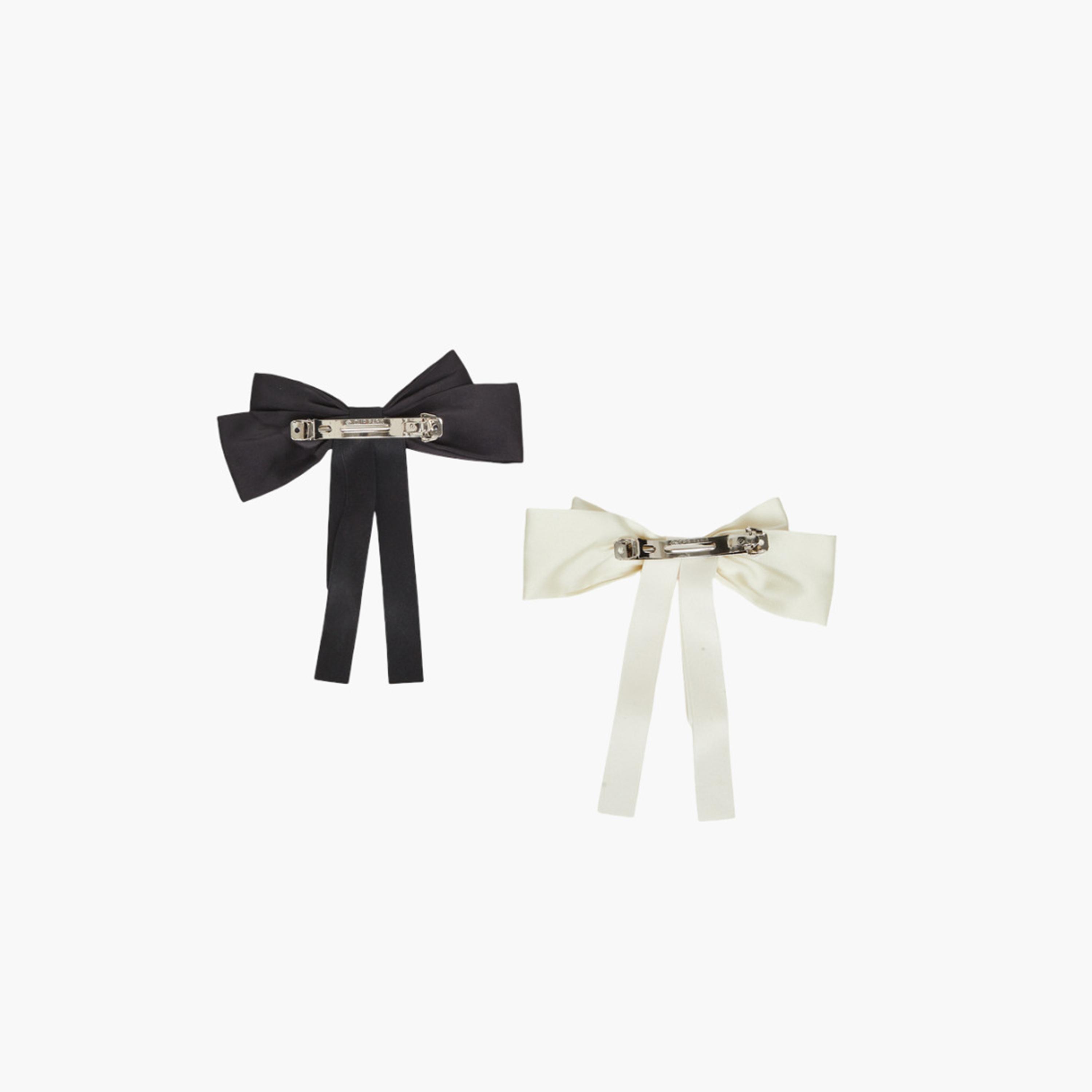طقم من 2 مشابك شعر بفيونكة-women-hairaccessories-clips-image-2