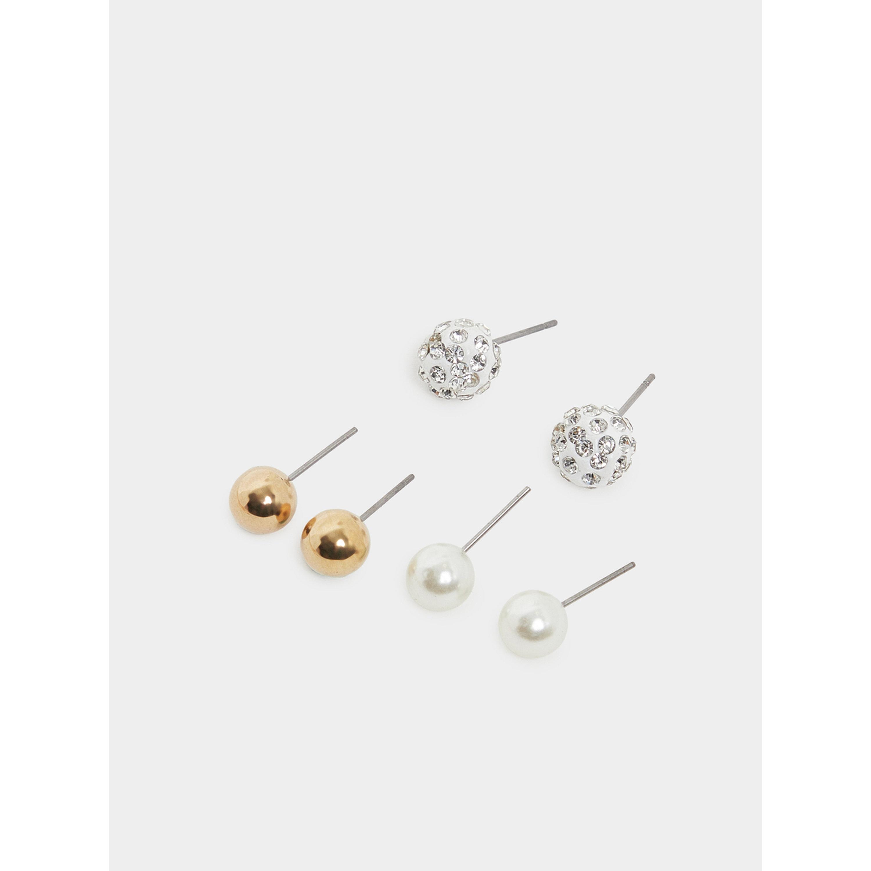 مجموعة من 9 أقراط حلقية ذهبية-women-watchesandjewellery-jewellery-earrings-image-3