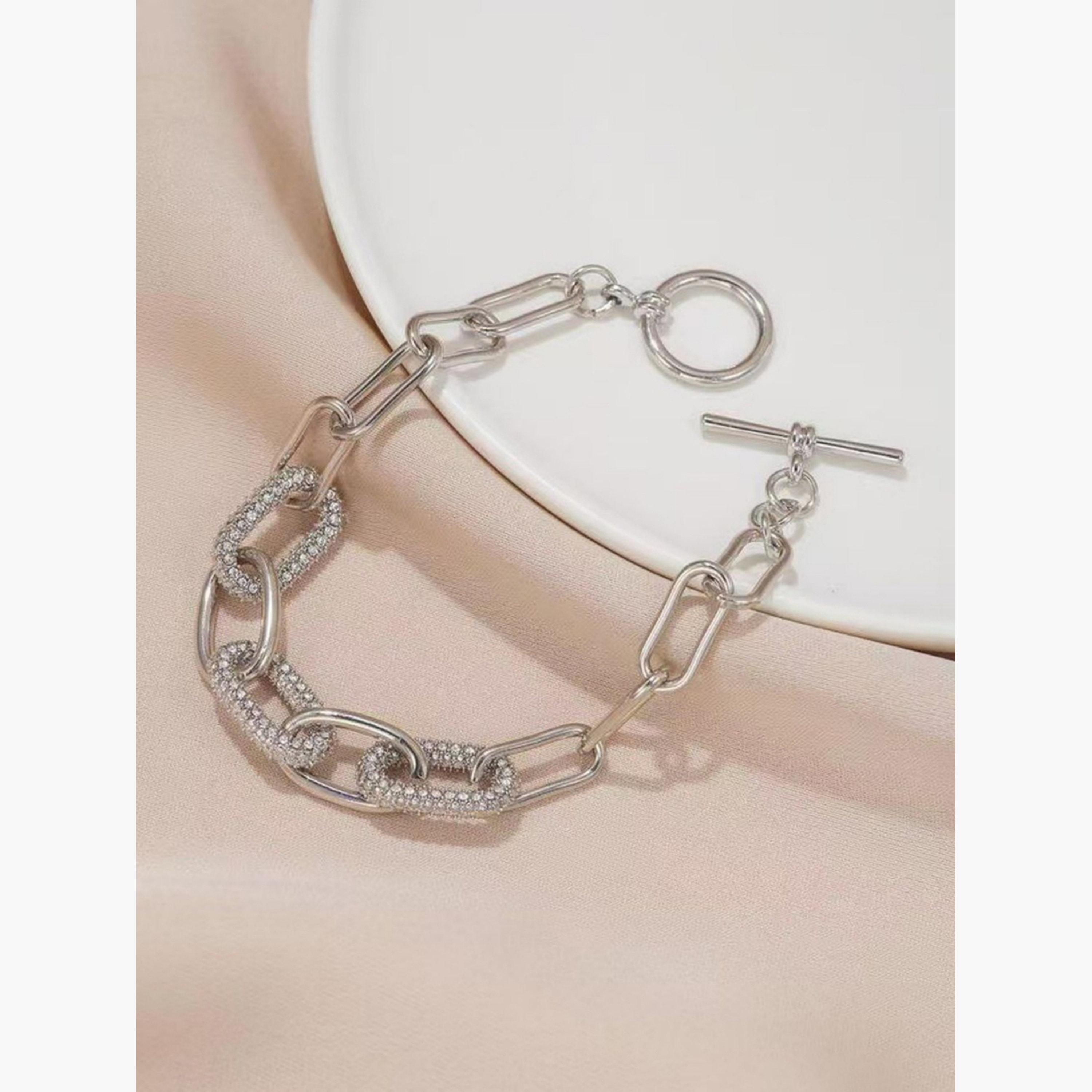 أساور سلسلة مرصعة بالراين-women-watchesandjewellery-jewellery-banglesandbracelets-image-4