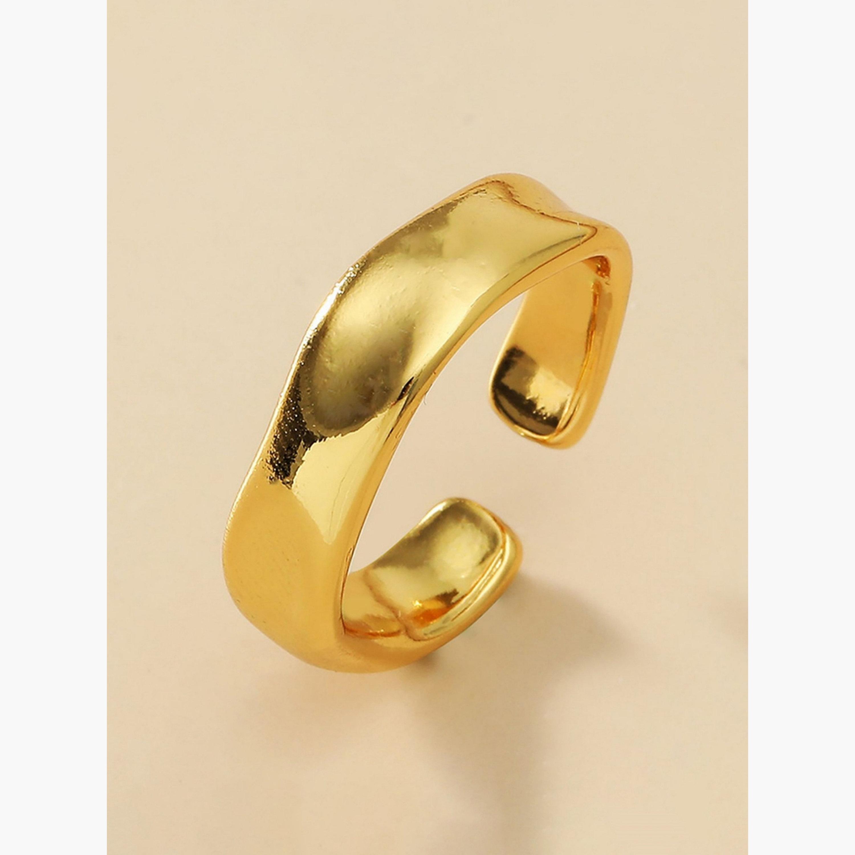 Take Two Pack of 3 - Assorted Golden Rings-women-watchesandjewellery-jewellery-rings-image-5