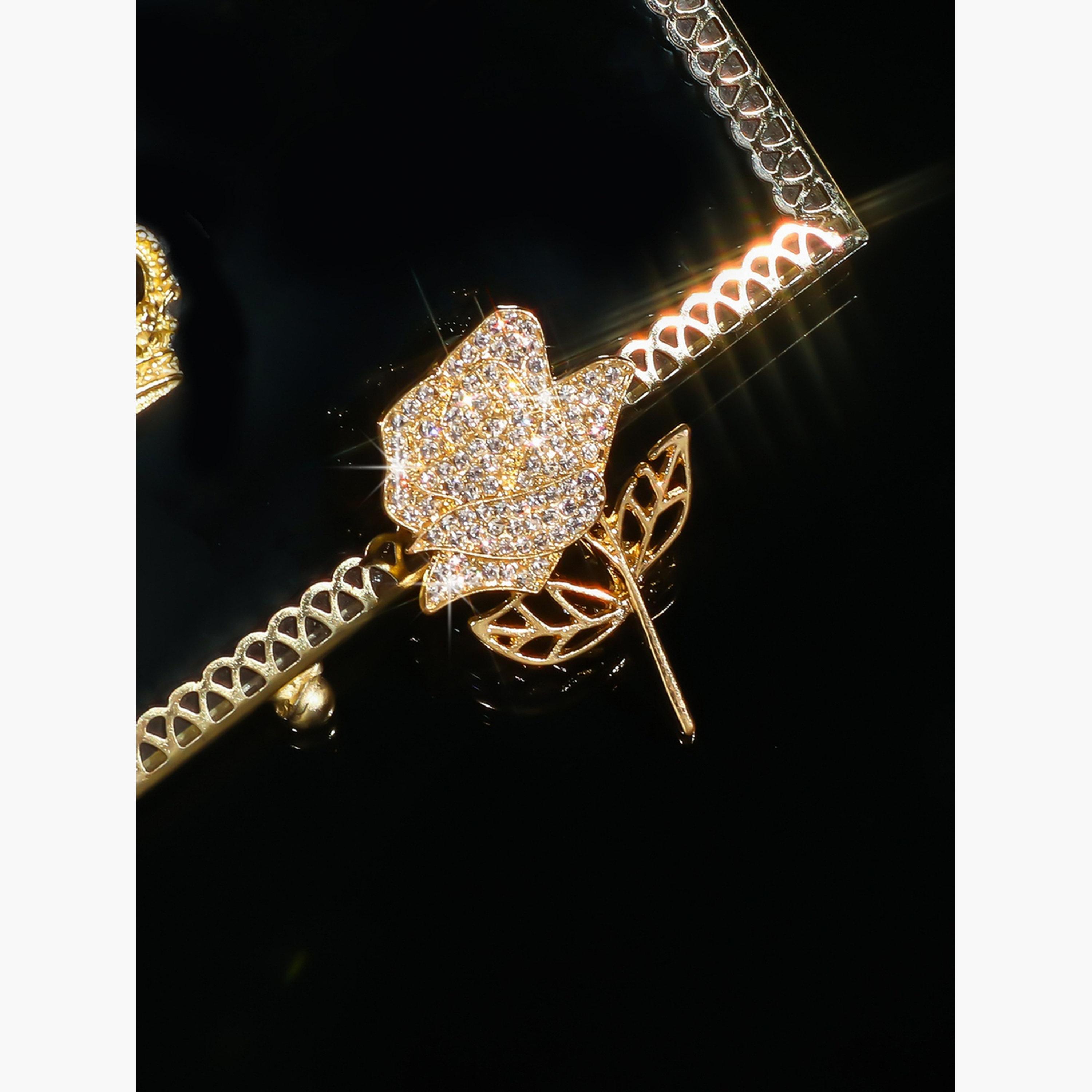 بروش مزين بالراين على شكل وردة-women-watchesandjewellery-jewellery-brooches-image-4