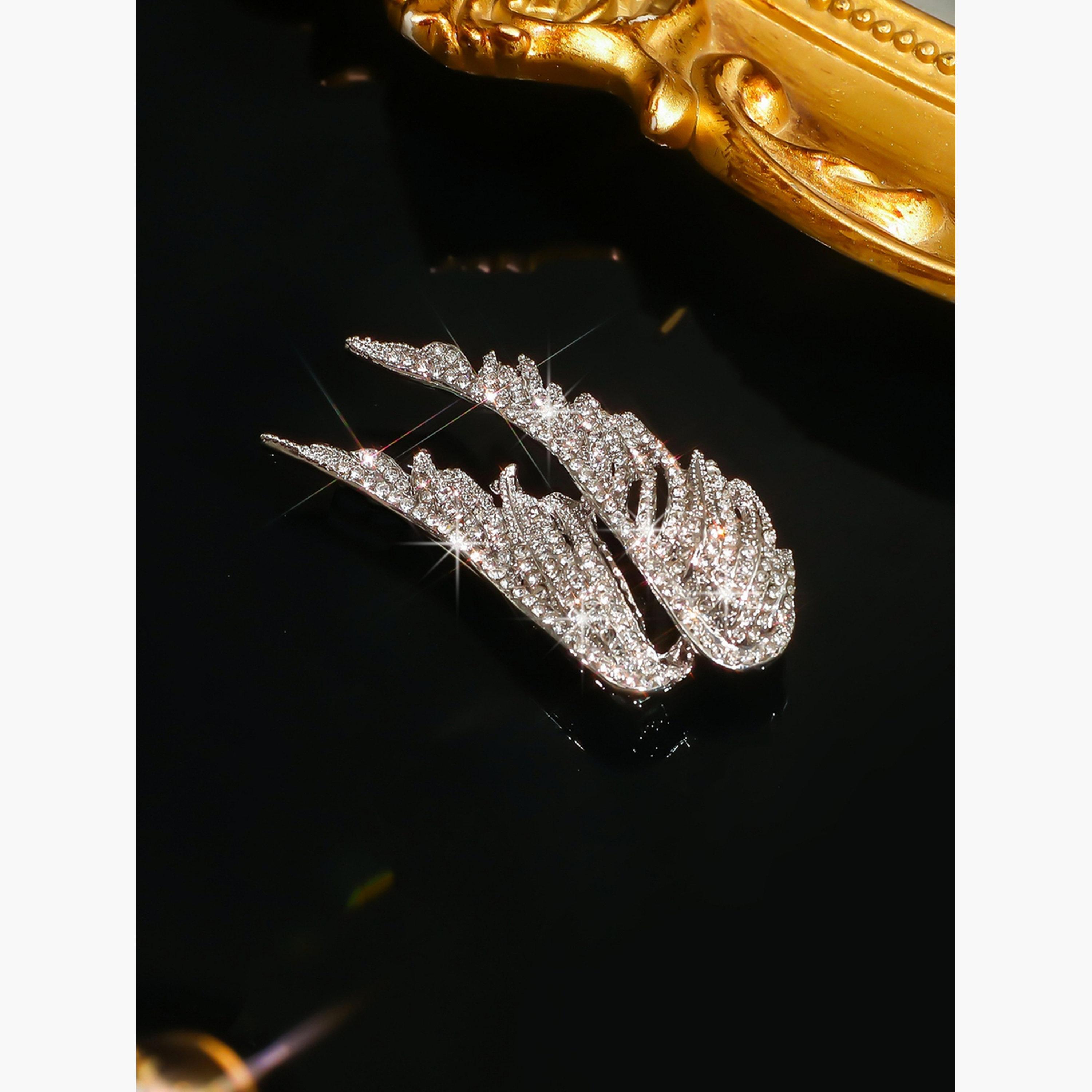 بروش مزين بالراين على شكل جناح-women-watchesandjewellery-jewellery-brooches-image-5