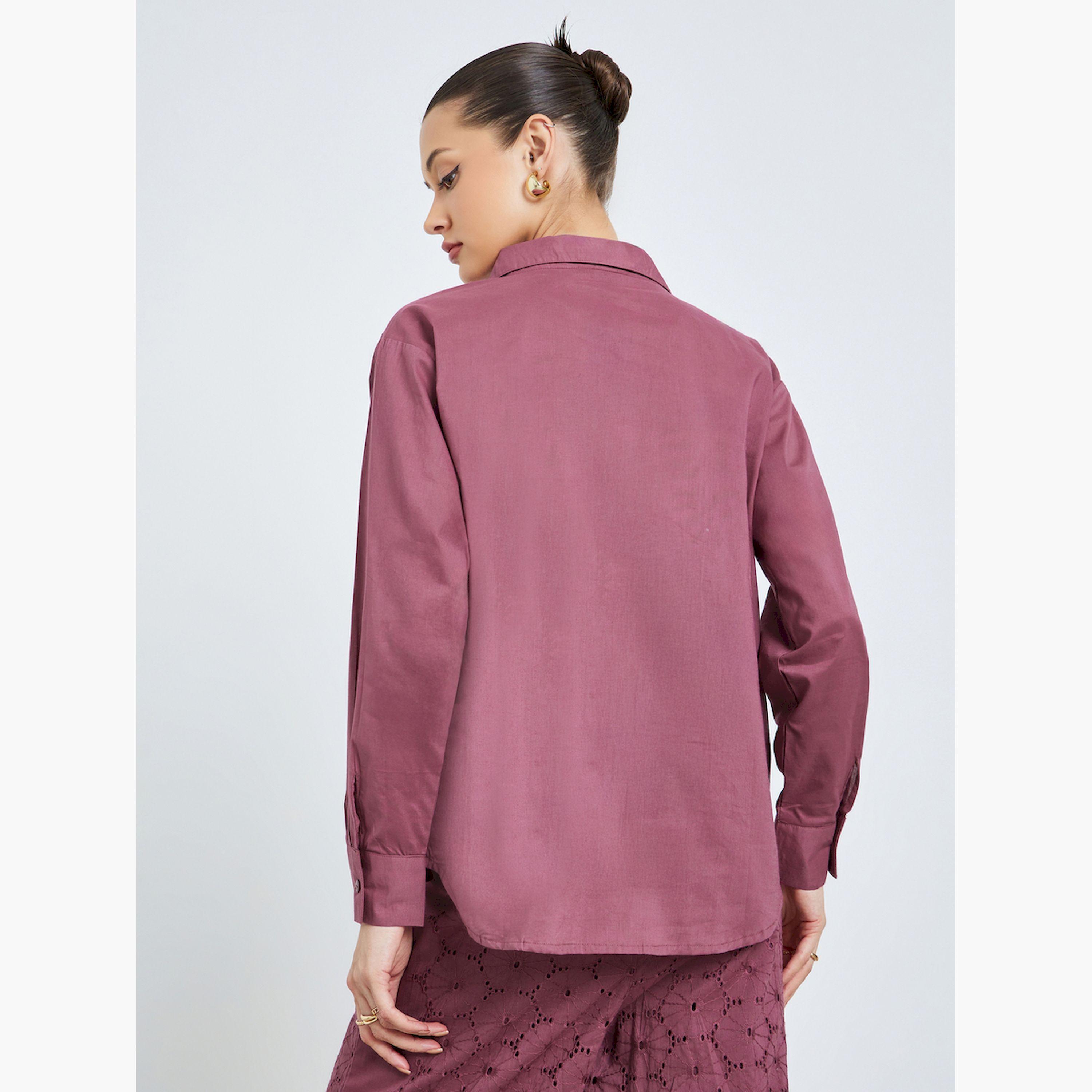 قميص بنفسجي قطني بتطريز مفرغ-women-clothing-shirtsandblouses-shirts-image-4