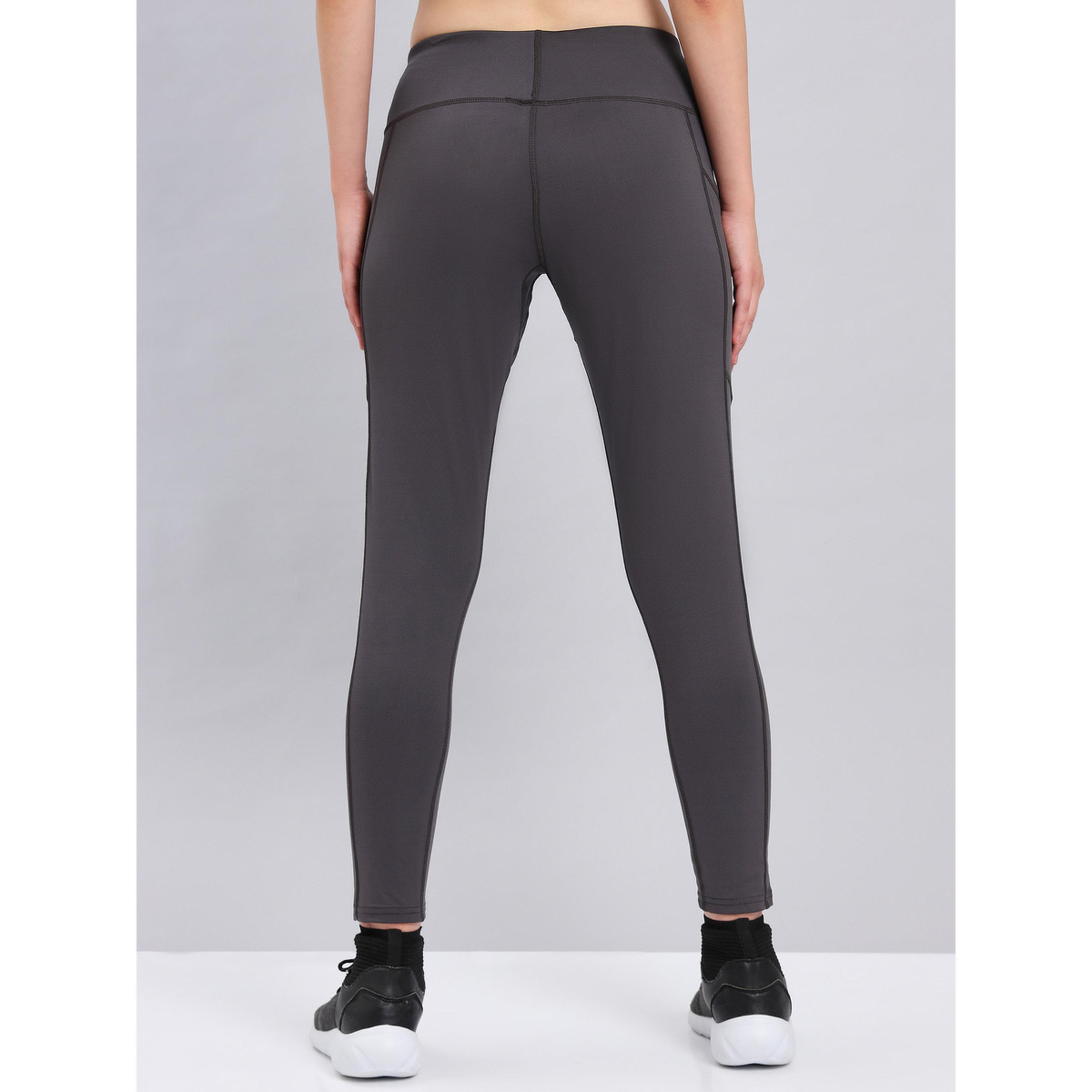 Technosport Women Solid Slim Fit Sports Tights with ELASTO LITE-women-clothing-bottoms-leggings-image-5